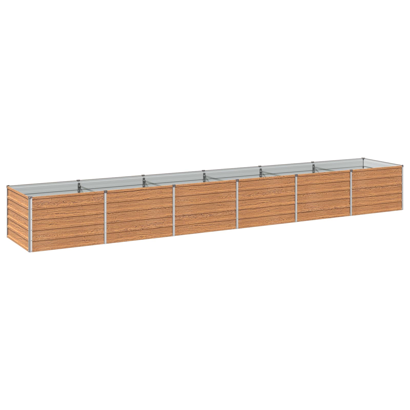 Letto rialzato da giardino Marrone legno 480 x 80 x 55 cm