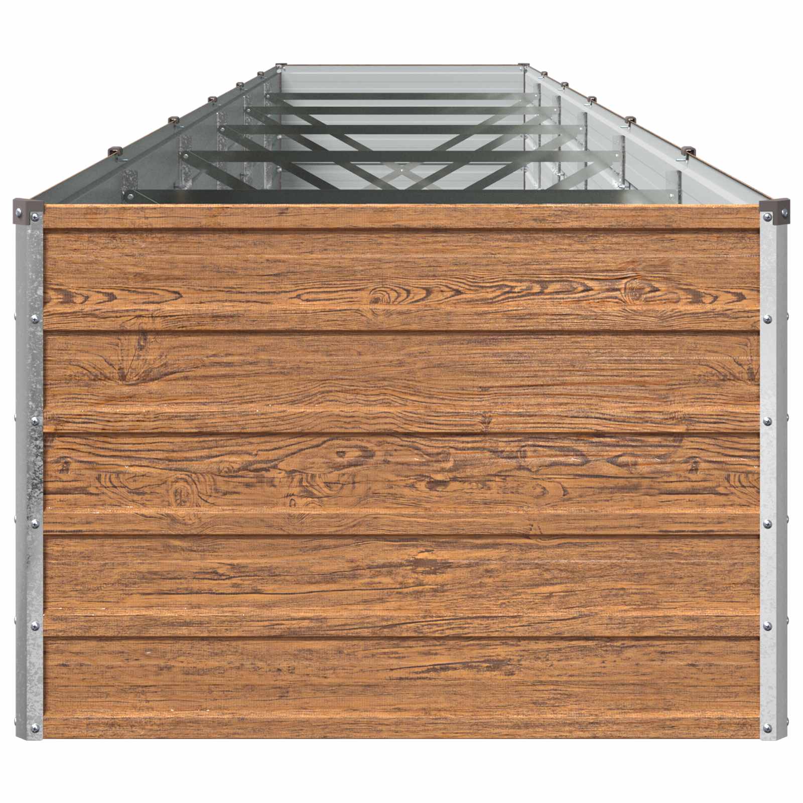 Letto rialzato da giardino Marrone legno 480 x 80 x 55 cm