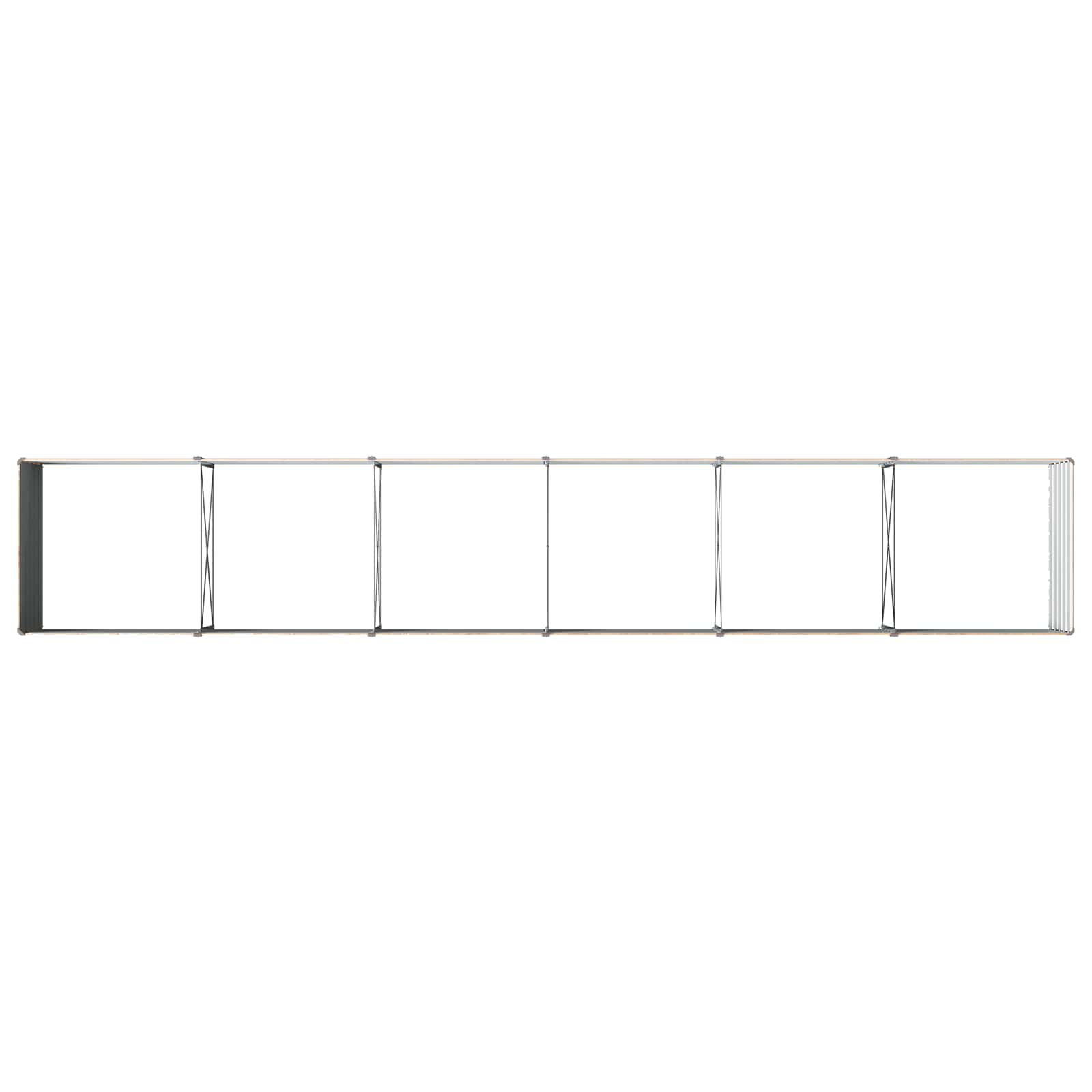 Letto rialzato da giardino Marrone legno 480 x 80 x 55 cm