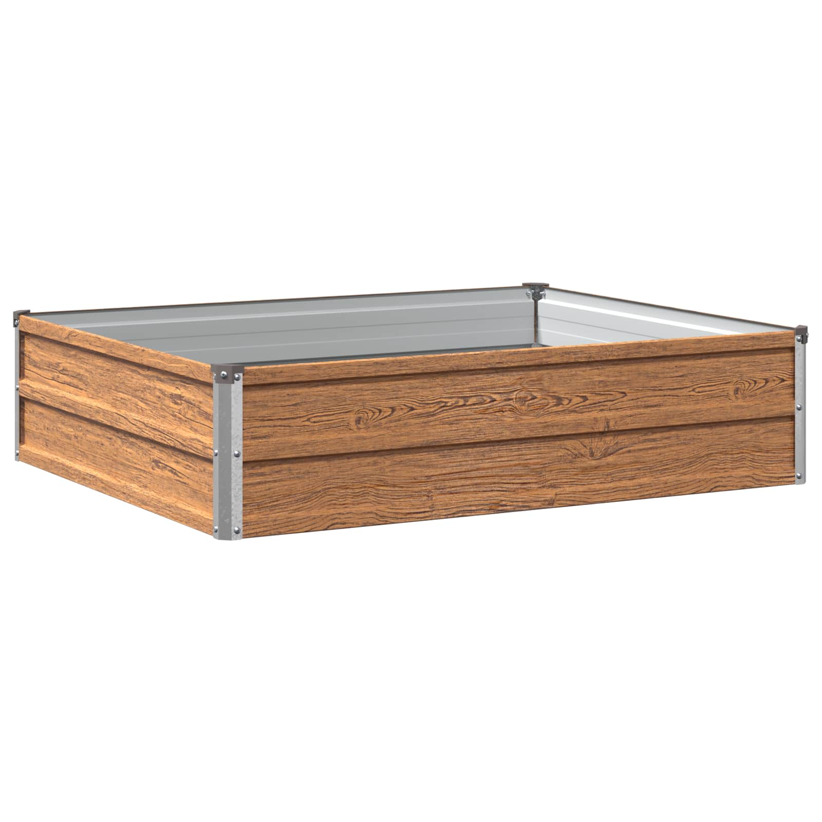 Letto rialzato da giardino Marrone legno 100 x 80 x 24 cm