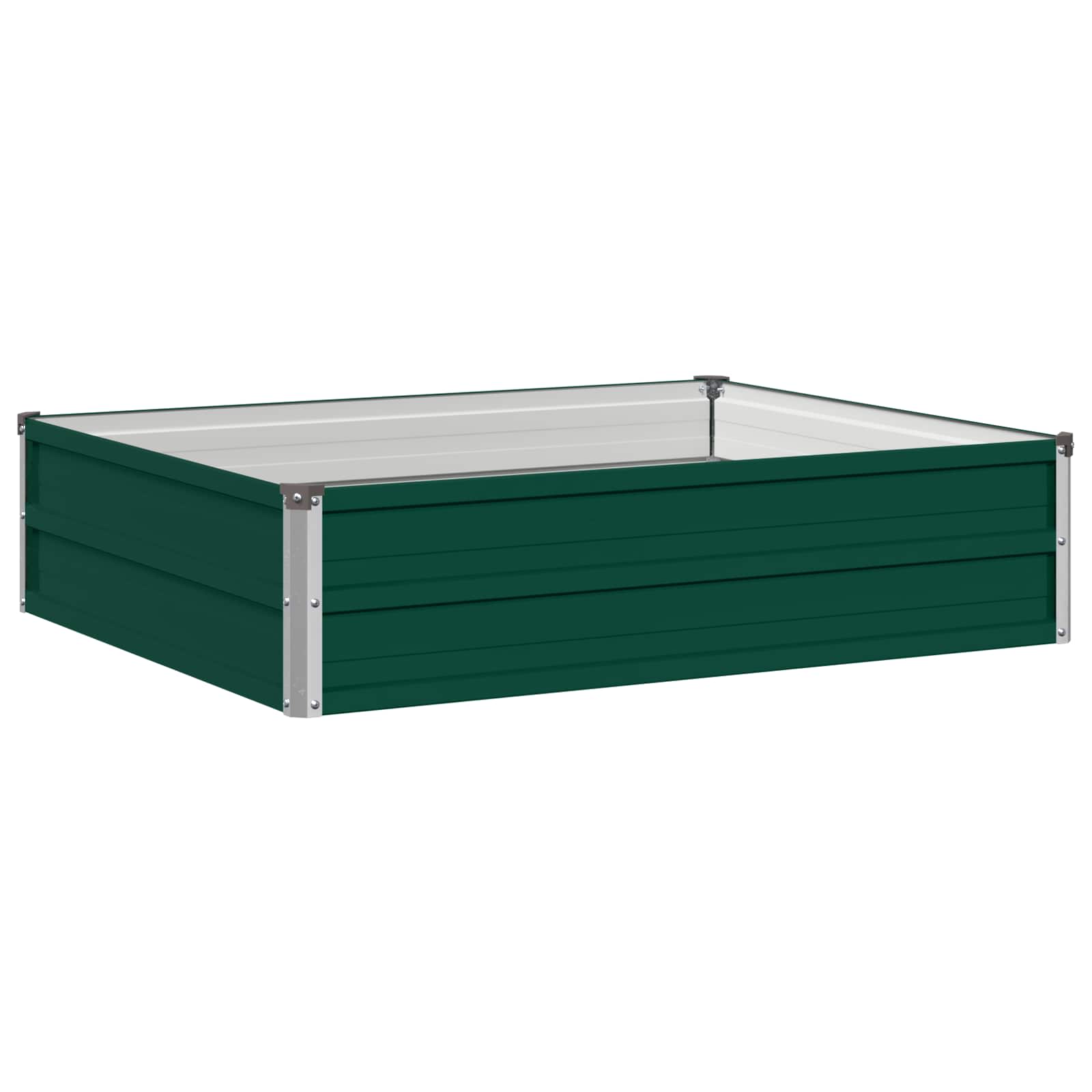 Letto rialzato da giardino Verde 100 x 80 x 24 cm