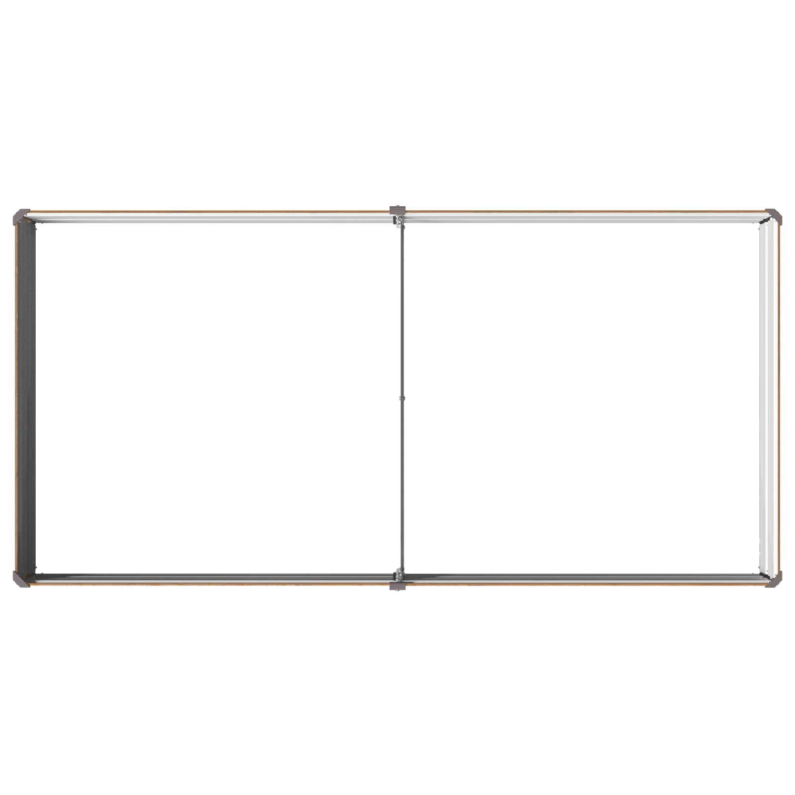 Letto rialzato da giardino Marrone legno 160 x 80 x 24 cm