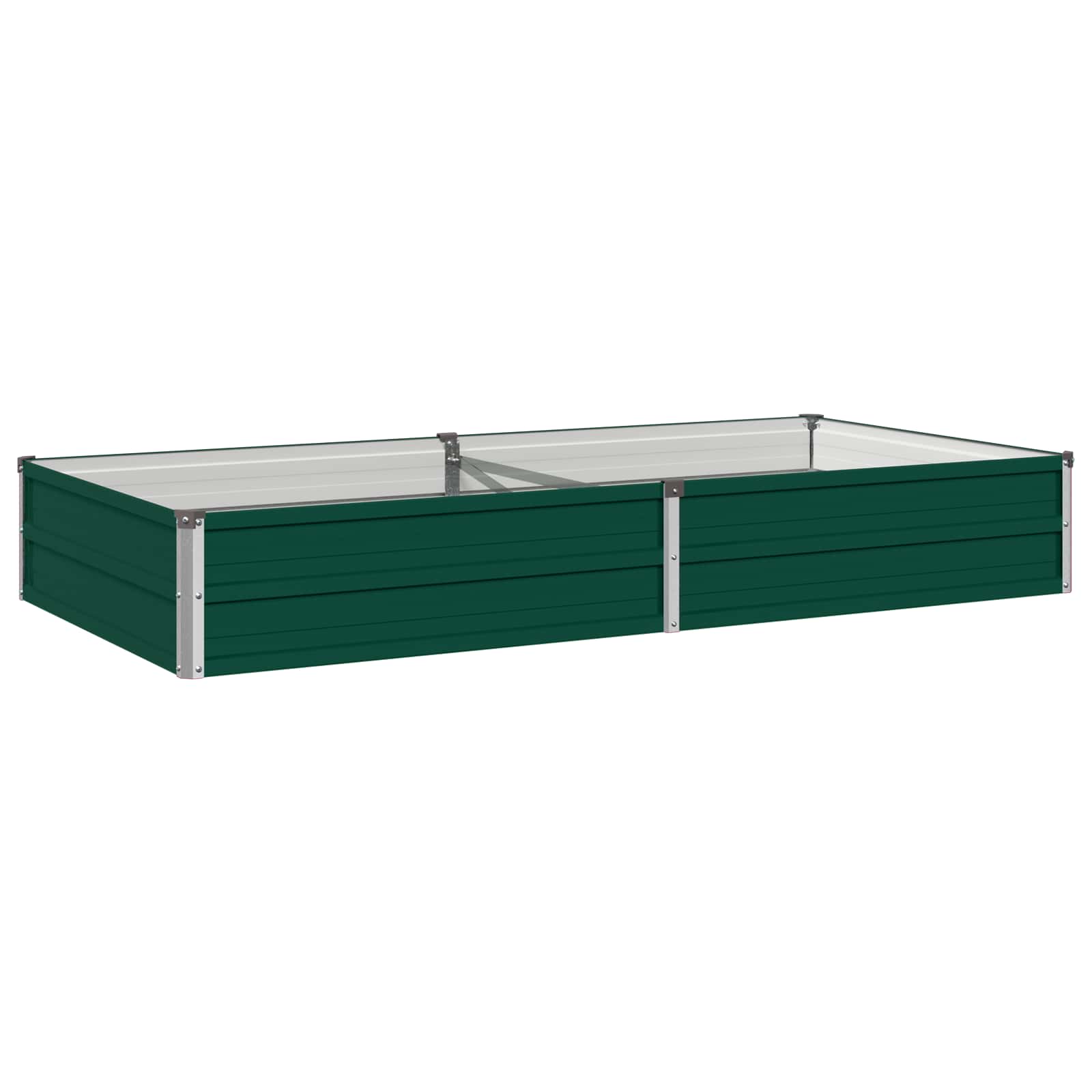 Letto rialzato da giardino Verde 160 x 80 x 24 cm
