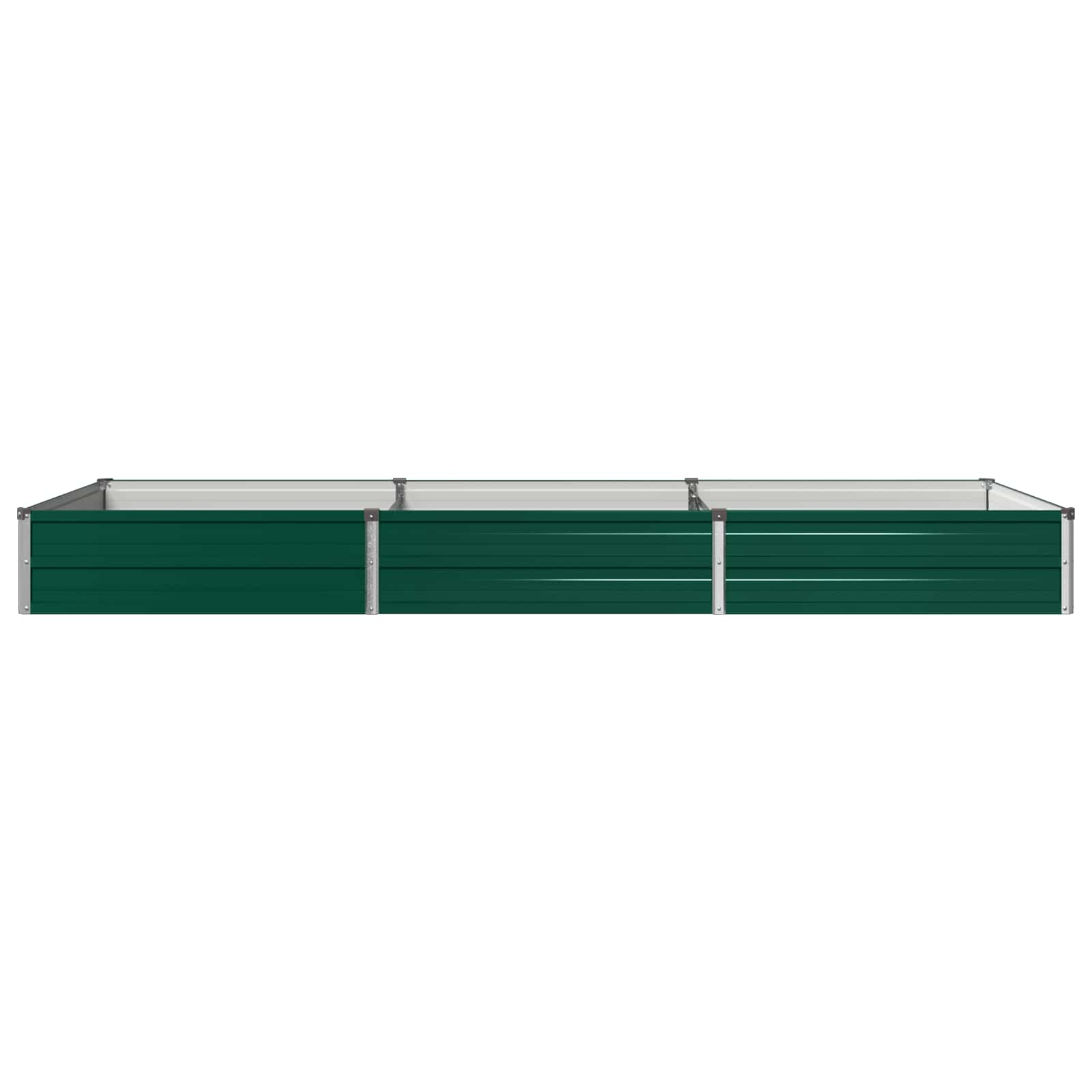 Letto rialzato da giardino Verde 240 x 80 x 24 cm