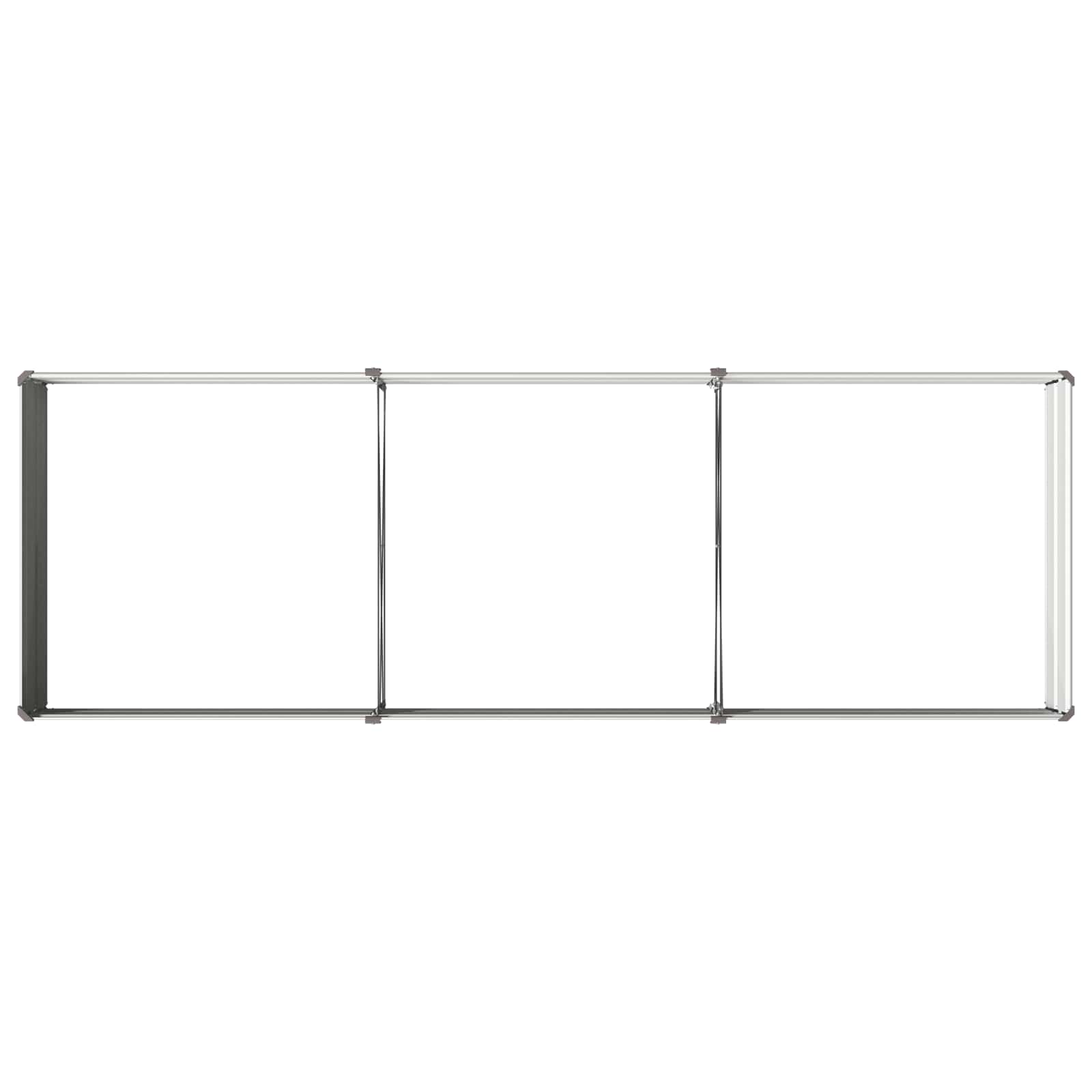 Letto rialzato da giardino Grigio 240 x 80 x 24 cm