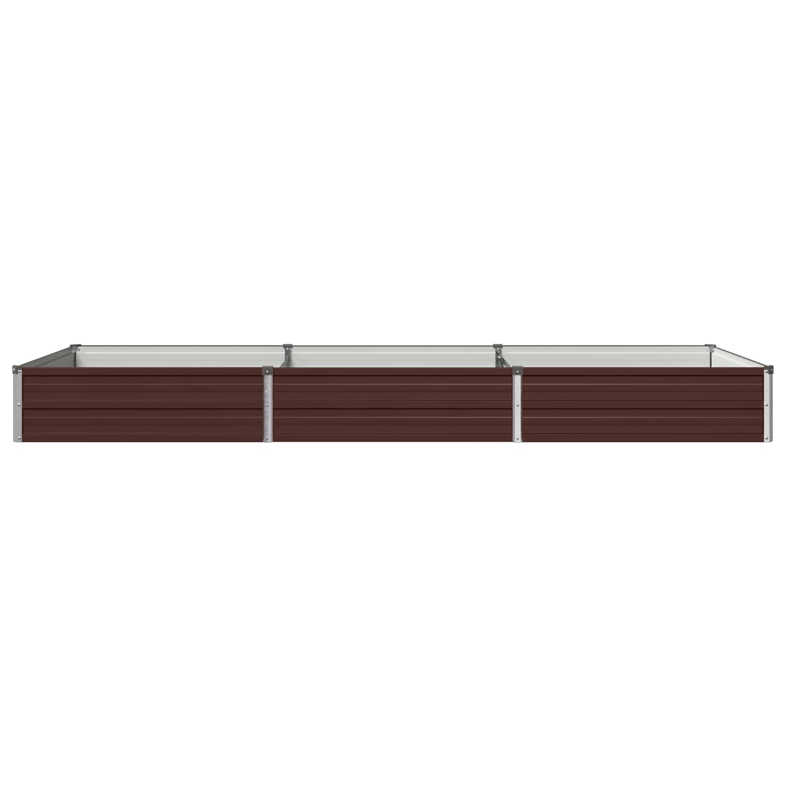 Letto rialzato da giardino Marrone 240 x 80 x 24 cm