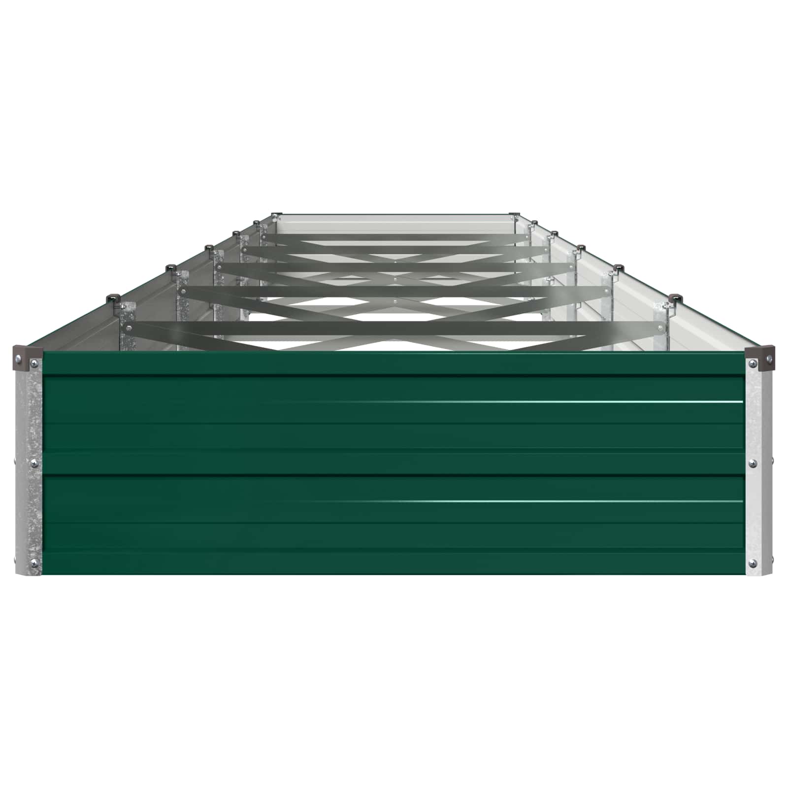 Letto rialzato da giardino Verde 480 x 80 x 24 cm