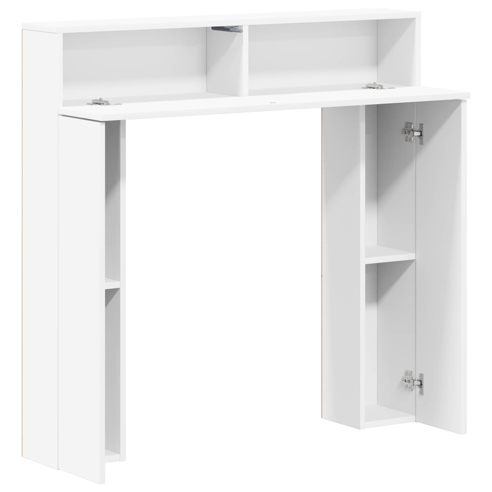 Cornice per camino Bianco 102 x 18 x 100,5 cm