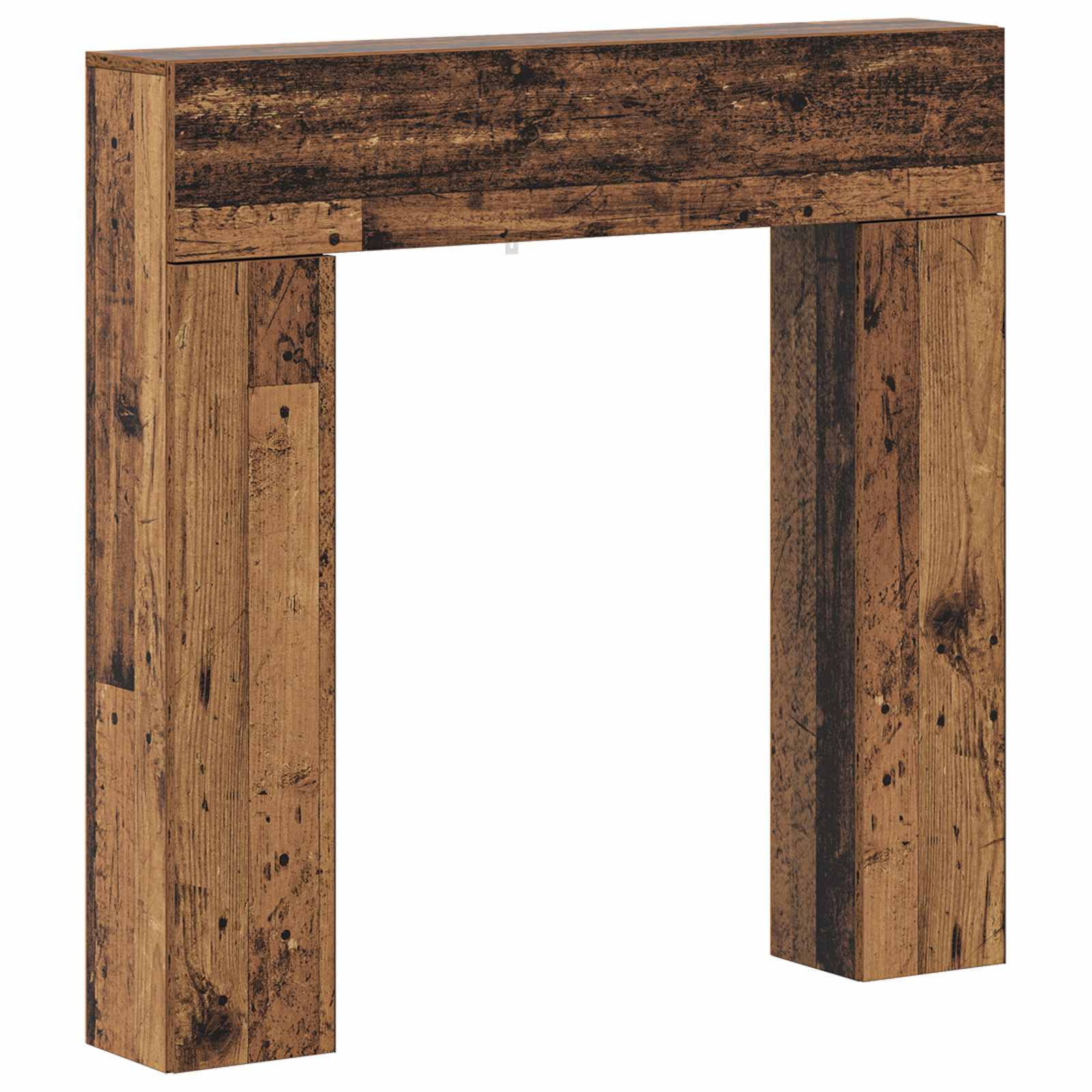 Cornice per camino Legno antico 102 x 18 x 100,5 cm