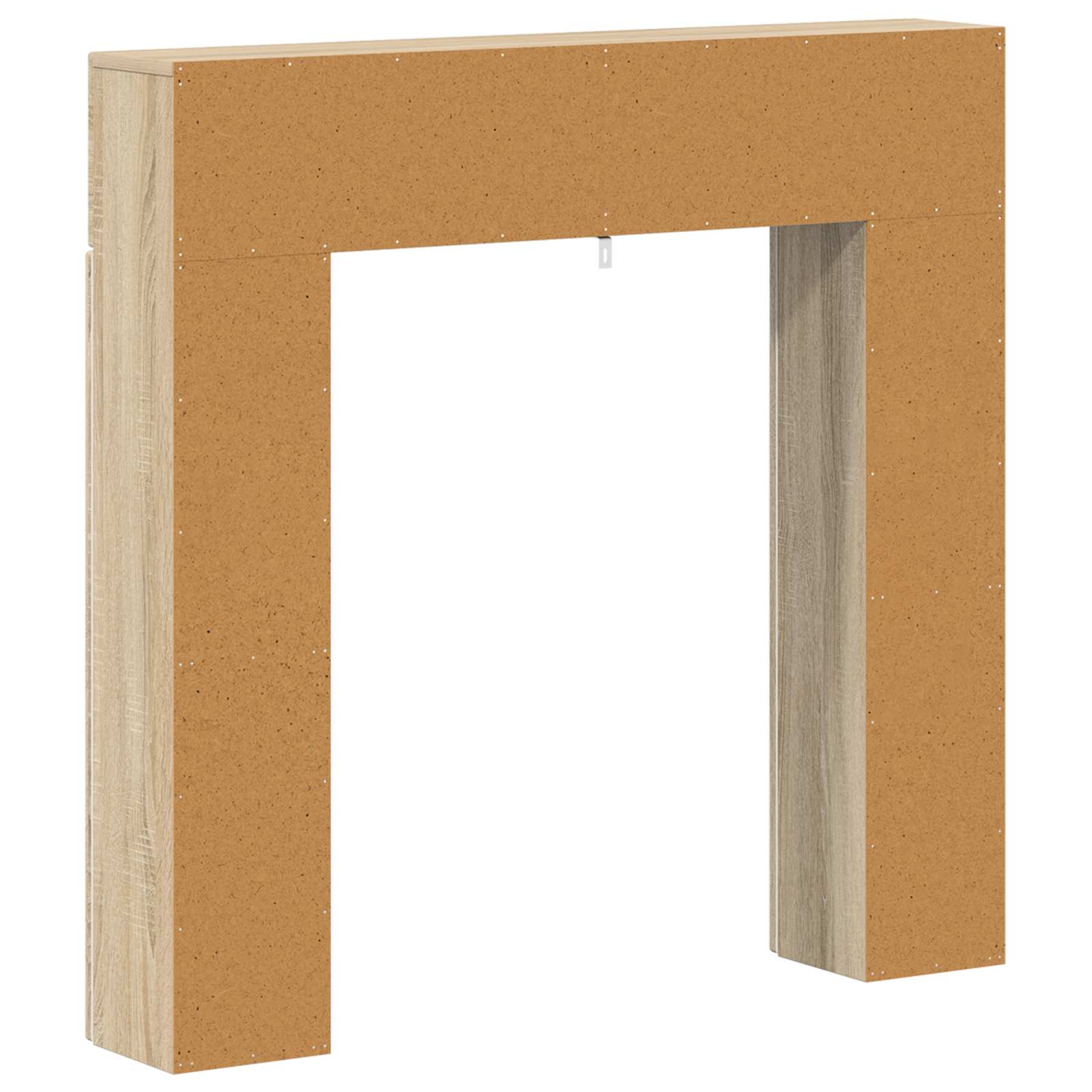Cornice per camino Rovere Sonoma 102 x 18 x 100,5 cm