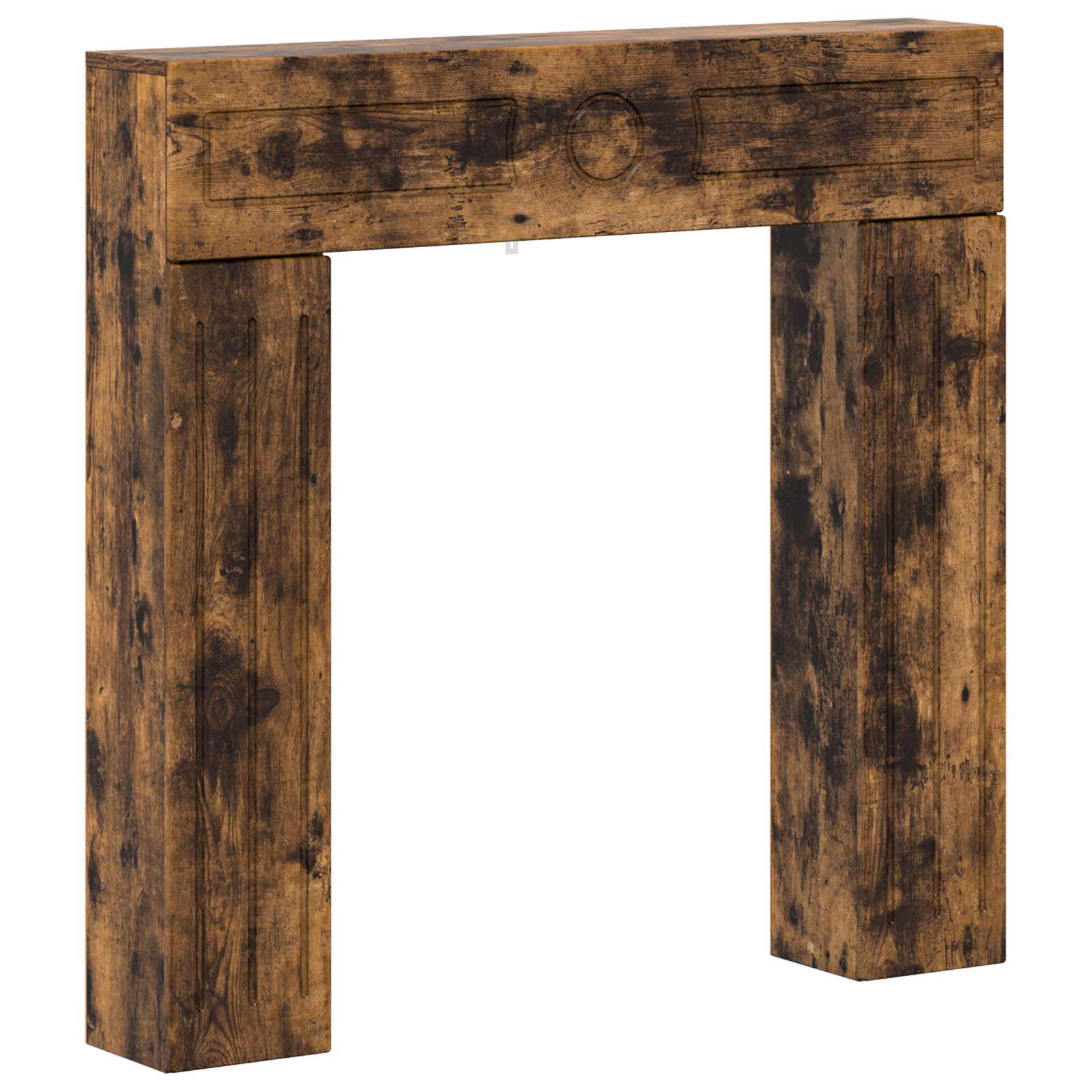 Cornice per camino Rovere Fumo 102 x 18 x 100,5 cm