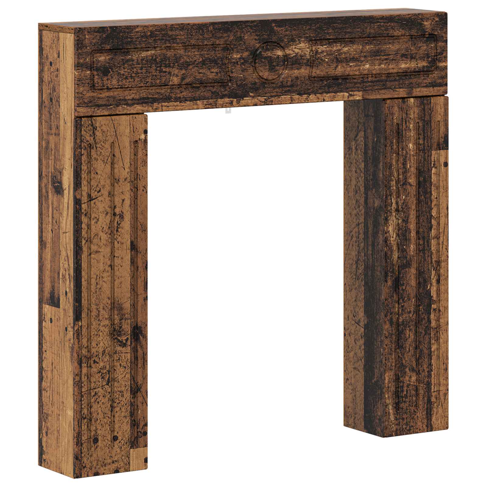 Cornice per camino Legno antico 102 x 18 x 100,5 cm
