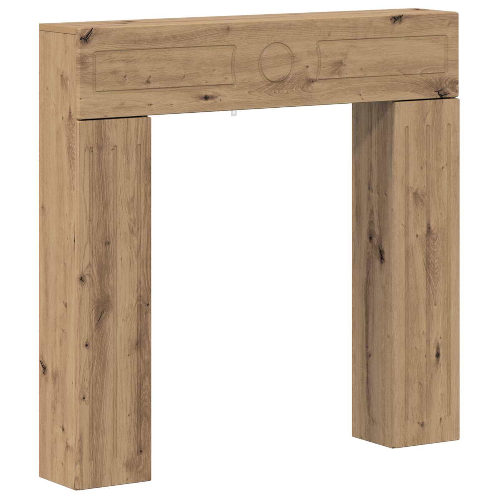 Cornice per camino Rovere Artigianale 102 x 18 x 100,5 cm