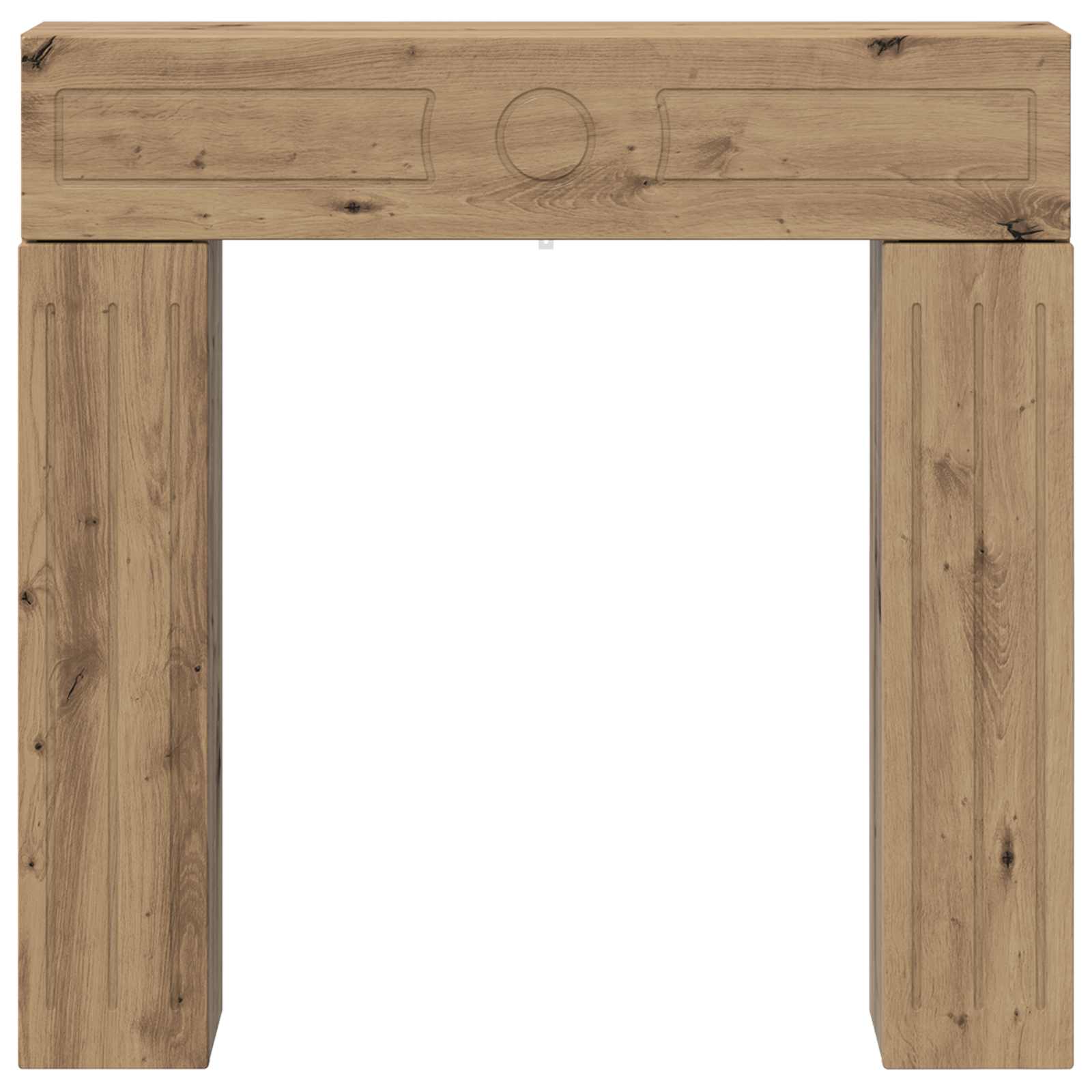 Cornice per camino Rovere Artigianale 102 x 18 x 100,5 cm
