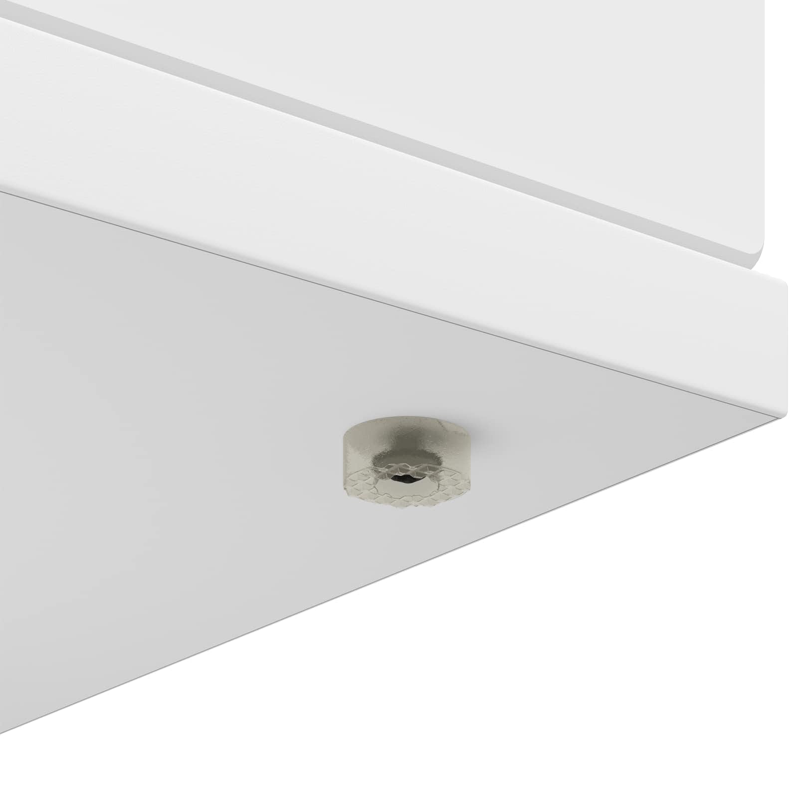 Cornice per camino Bianco 100 x 20 x 100 cm