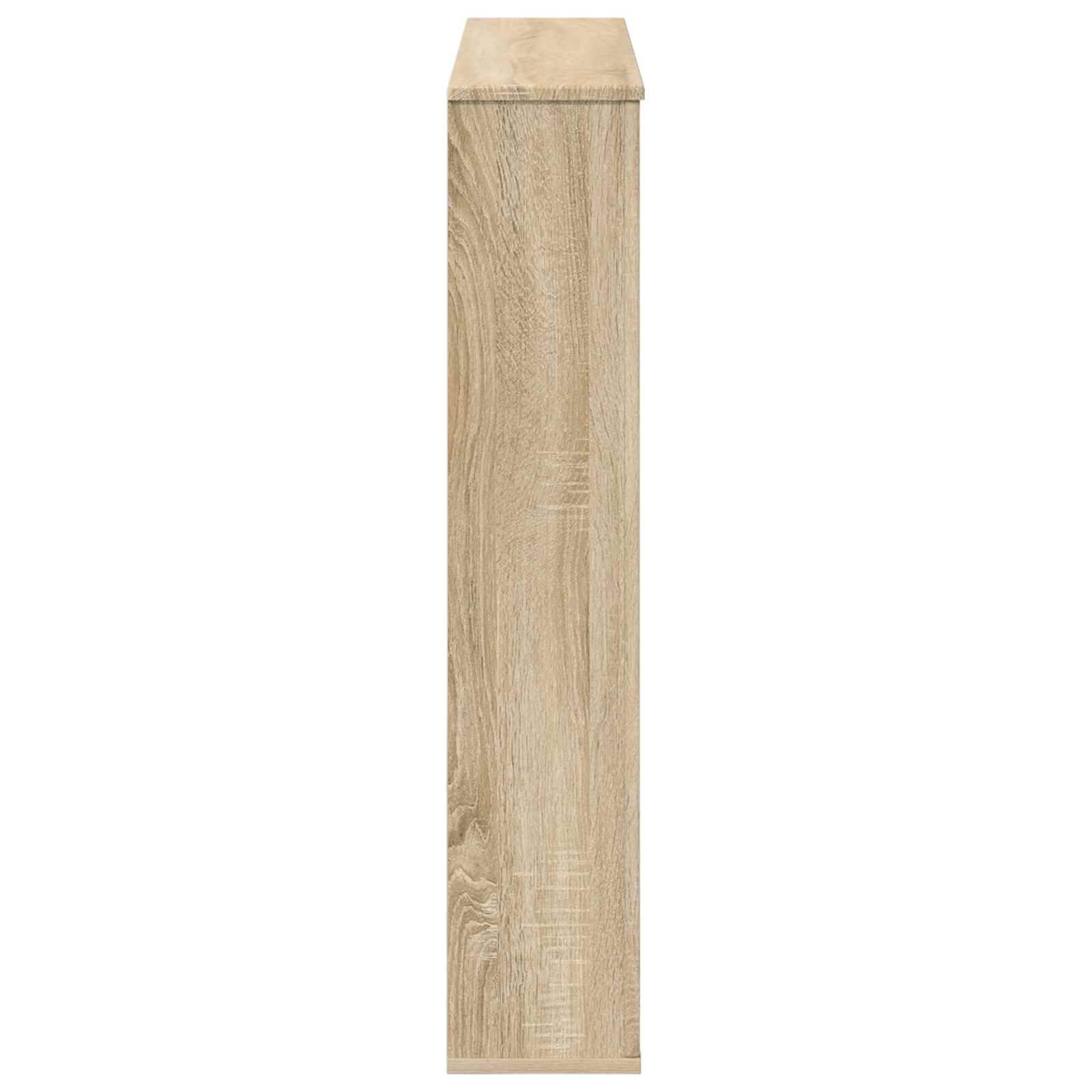 Cornice per camino Rovere Sonoma 100 x 20 x 100 cm
