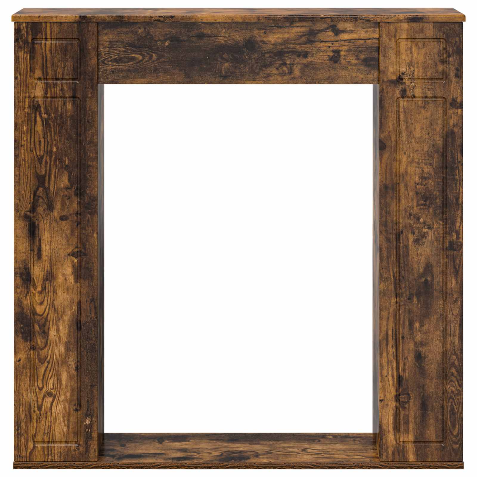 Cornice per camino Rovere Fumo 100 x 20 x 100 cm