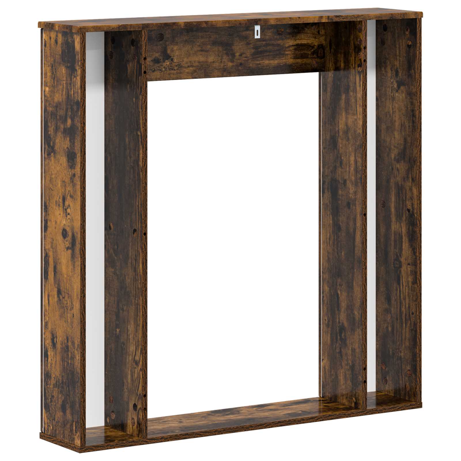 Cornice per camino Rovere Fumo 100 x 20 x 100 cm