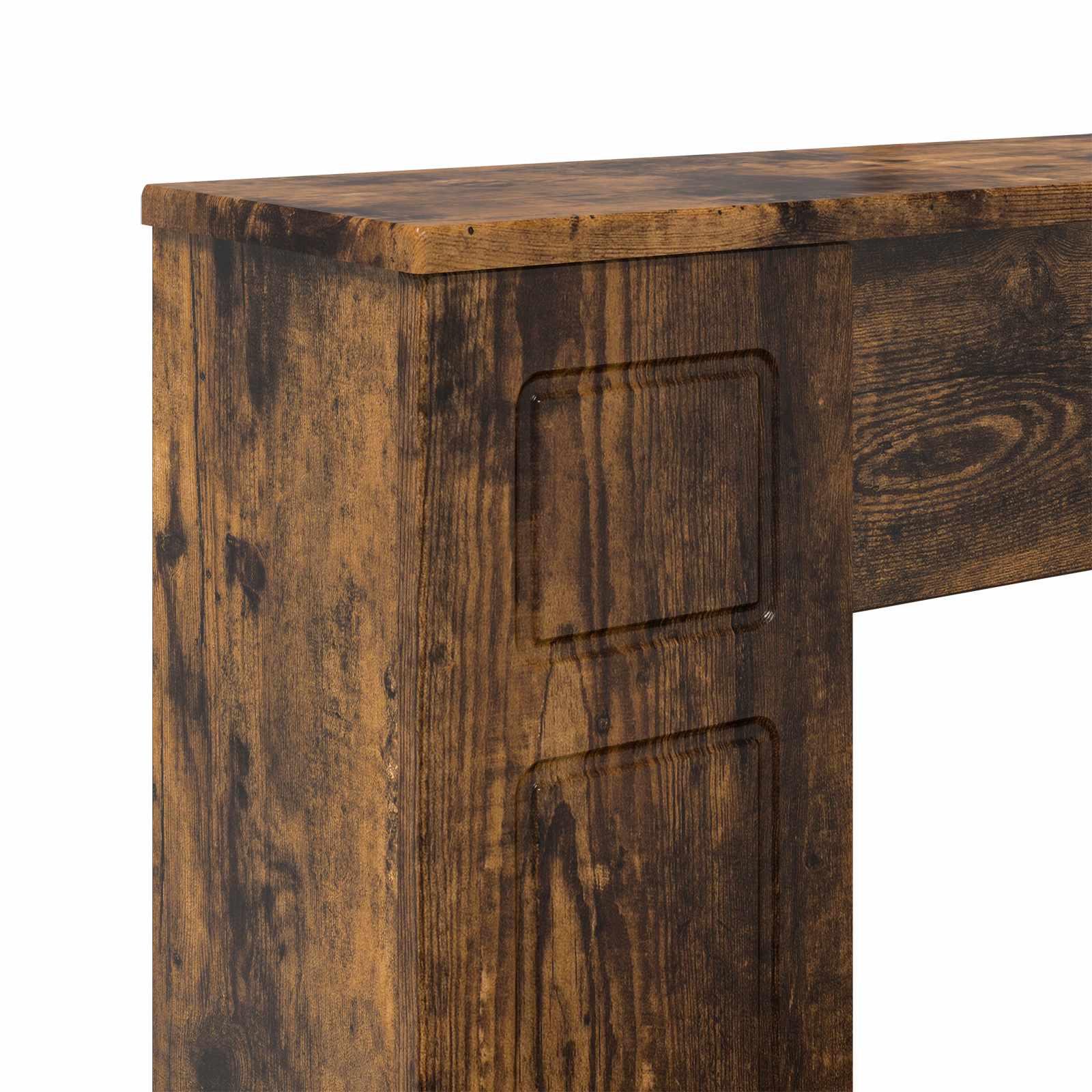 Cornice per camino Rovere Fumo 100 x 20 x 100 cm