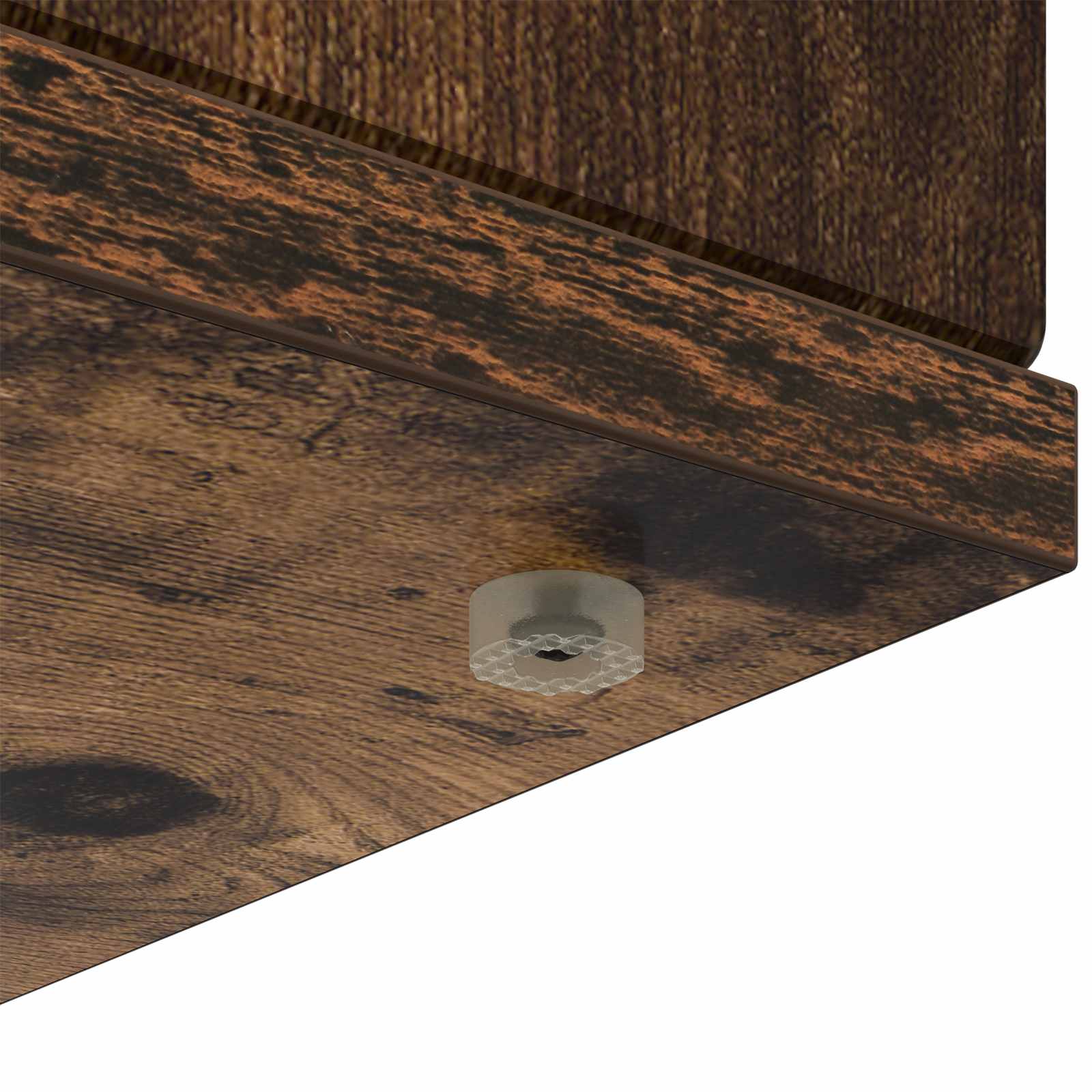 Cornice per camino Rovere Fumo 100 x 20 x 100 cm