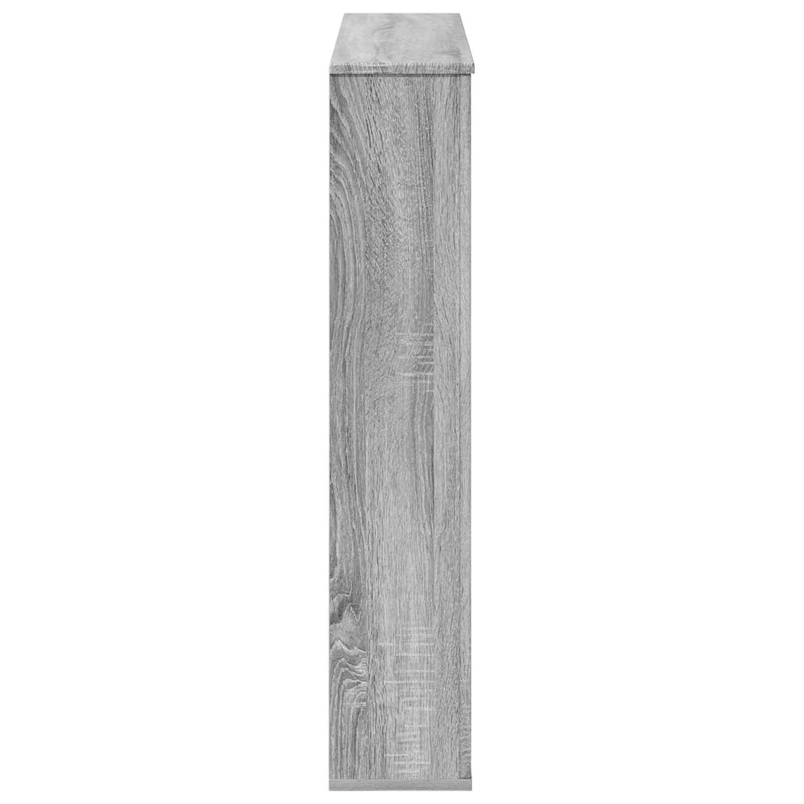 Cornice per camino Sonoma grigio 100 x 20 x 100 cm