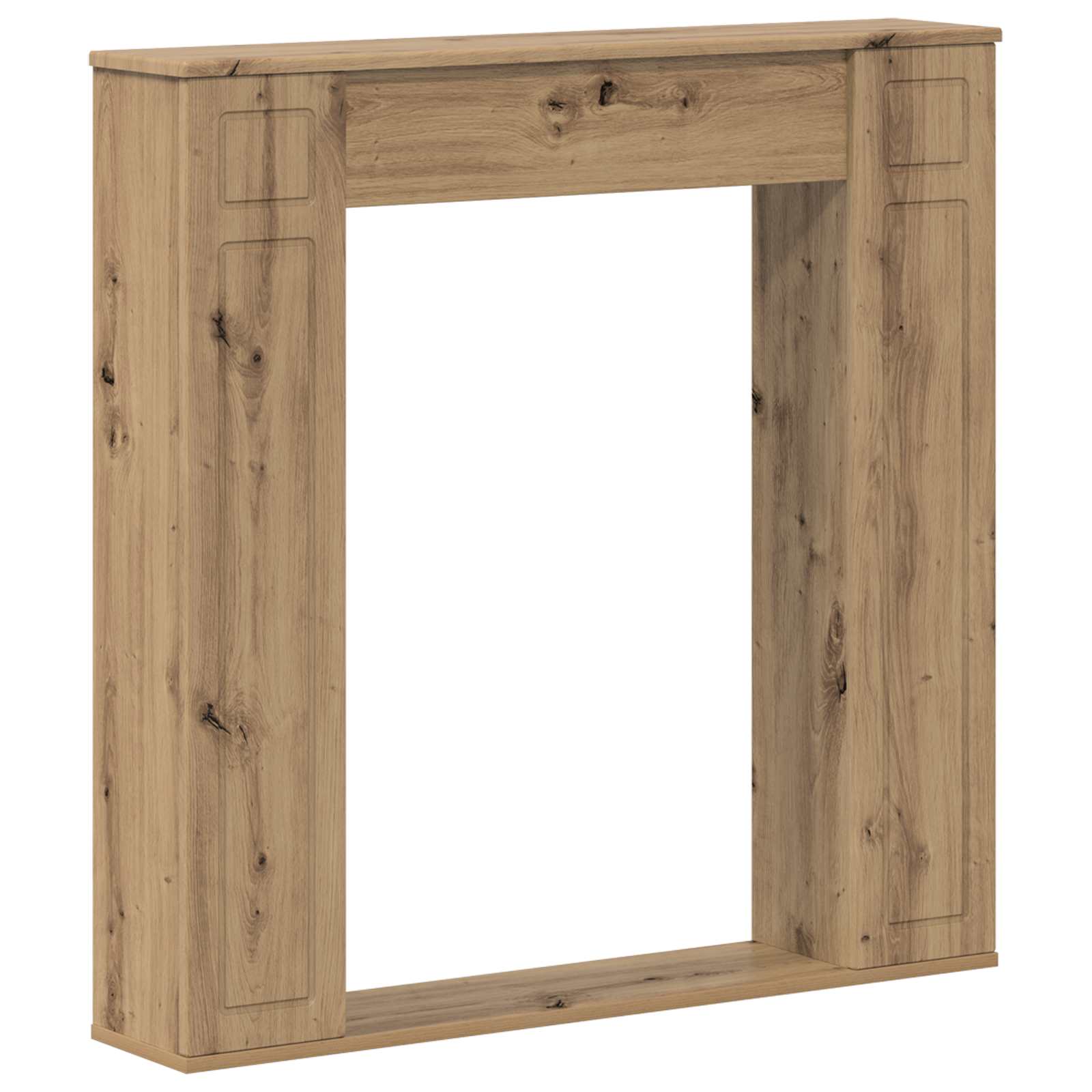 Cornice per camino Rovere Artigianale 100 x 20 x 100 cm