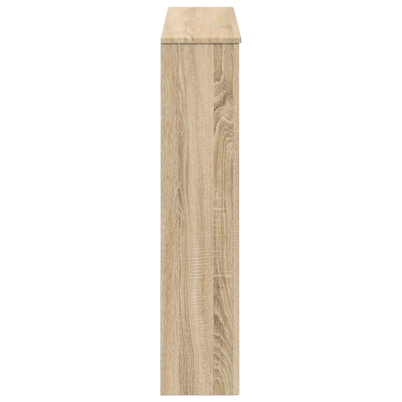 Cornice per camino Rovere Sonoma 93 x 20 x 89 cm