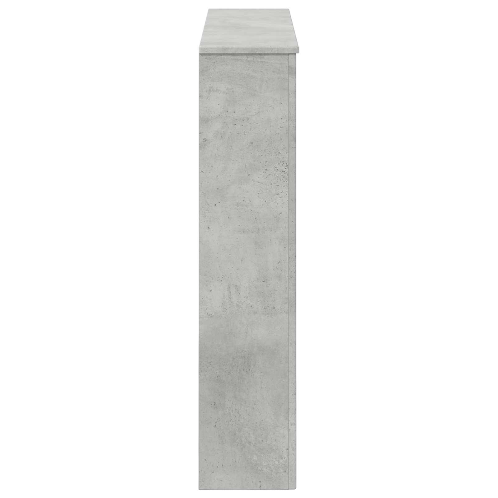 Cornice per camino Grigio Cemento 93 x 20 x 89 cm