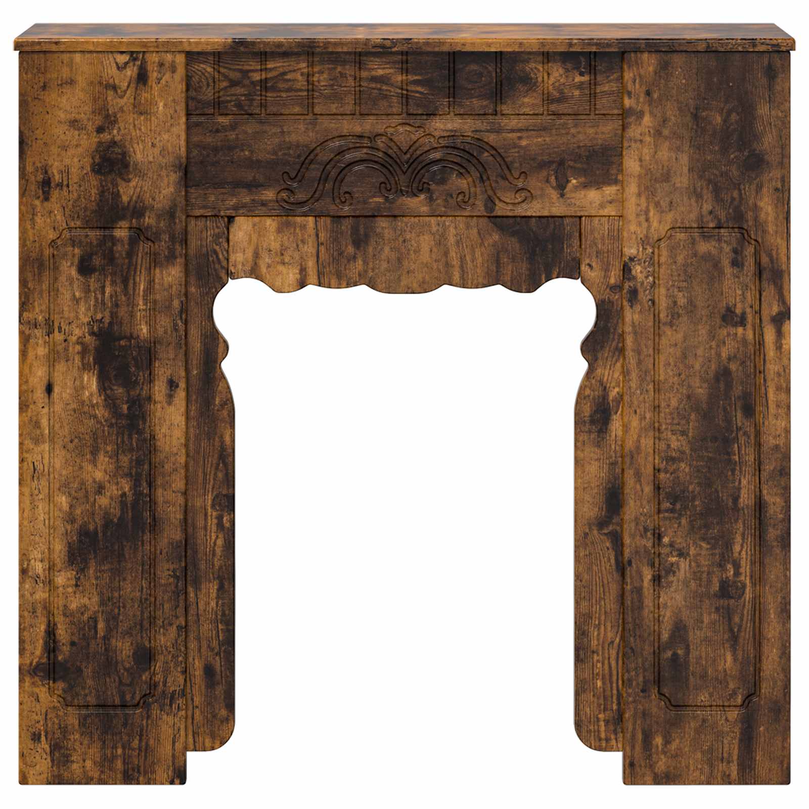 Cornice per camino Rovere Fumo 93 x 20 x 89 cm
