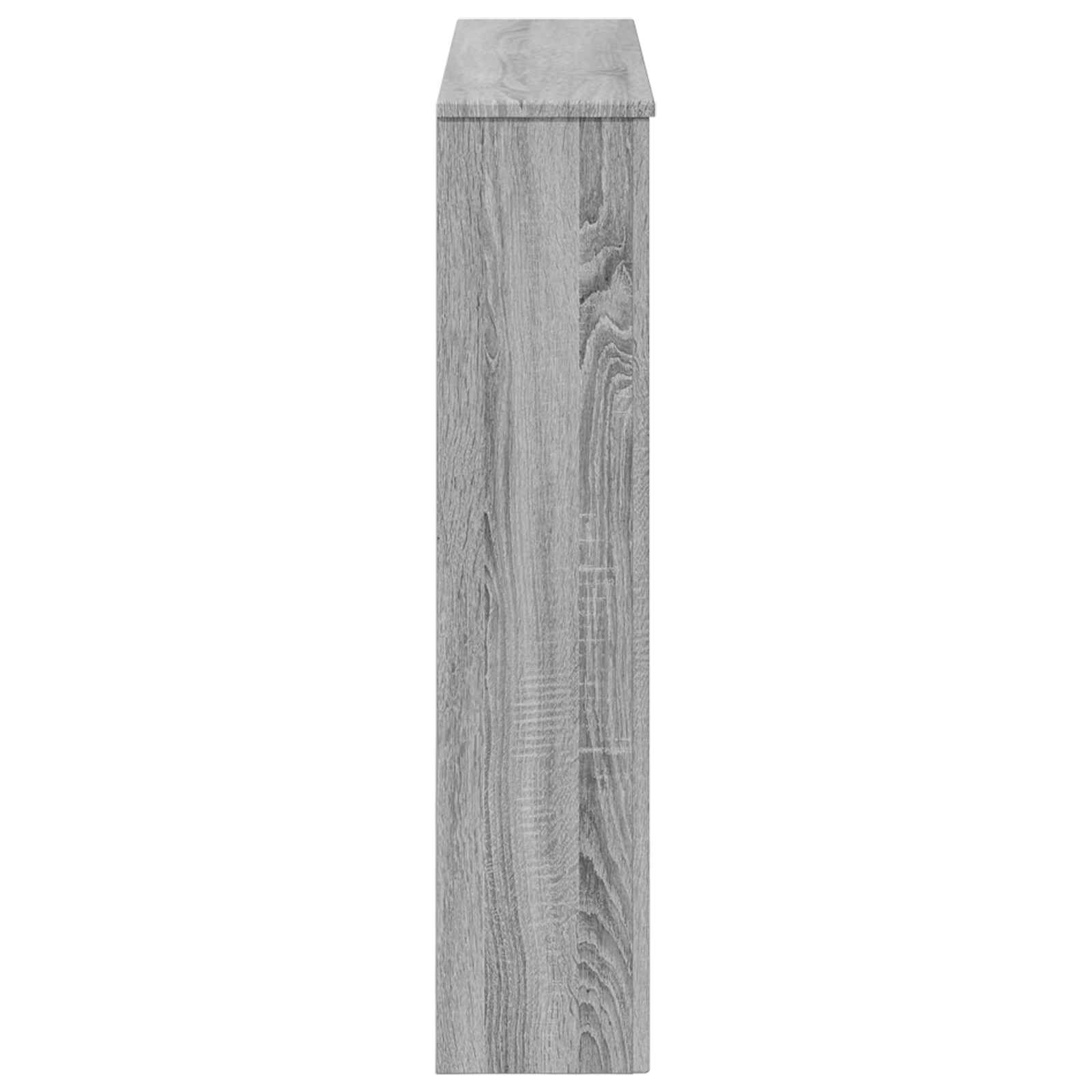 Cornice per camino Sonoma grigio 93 x 20 x 89 cm