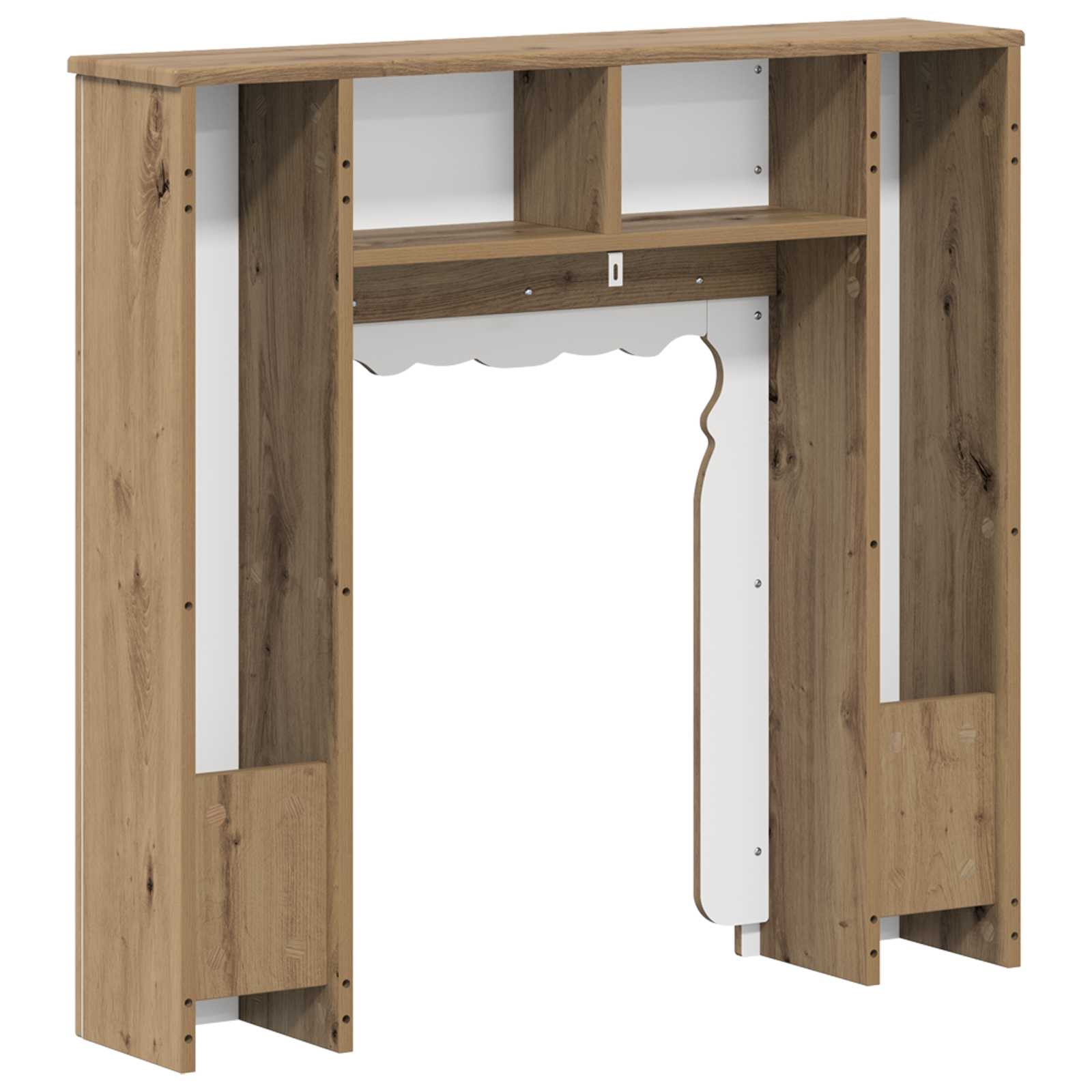Cornice per camino Rovere Artigianale 93 x 20 x 89 cm