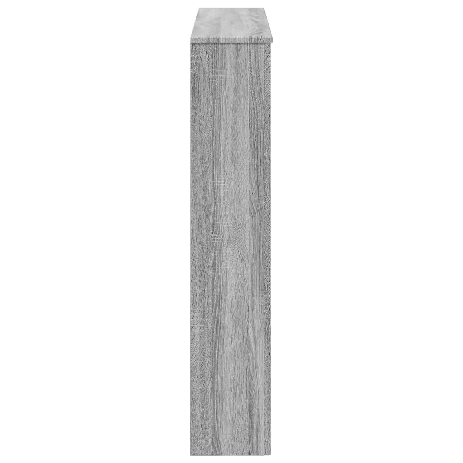 Cornice per camino Sonoma grigio 102 x 20 x 102 cm