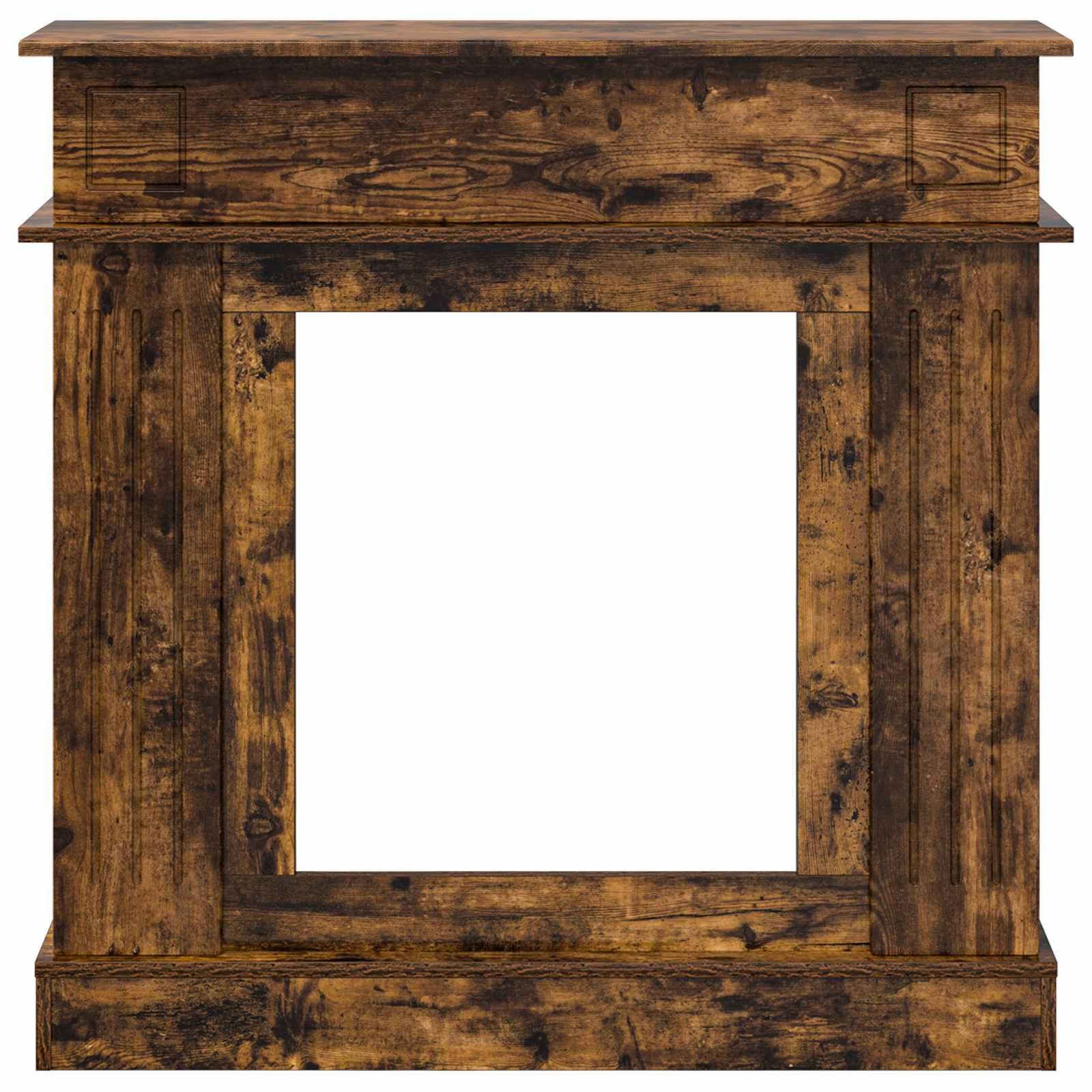 Cornice per camino Rovere Fumo 102 x 26 x 100 cm
