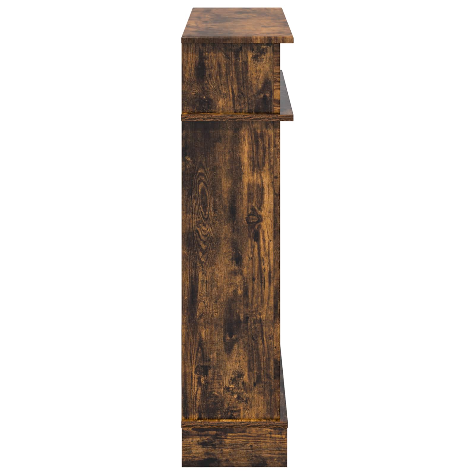 Cornice per camino Rovere Fumo 102 x 26 x 100 cm
