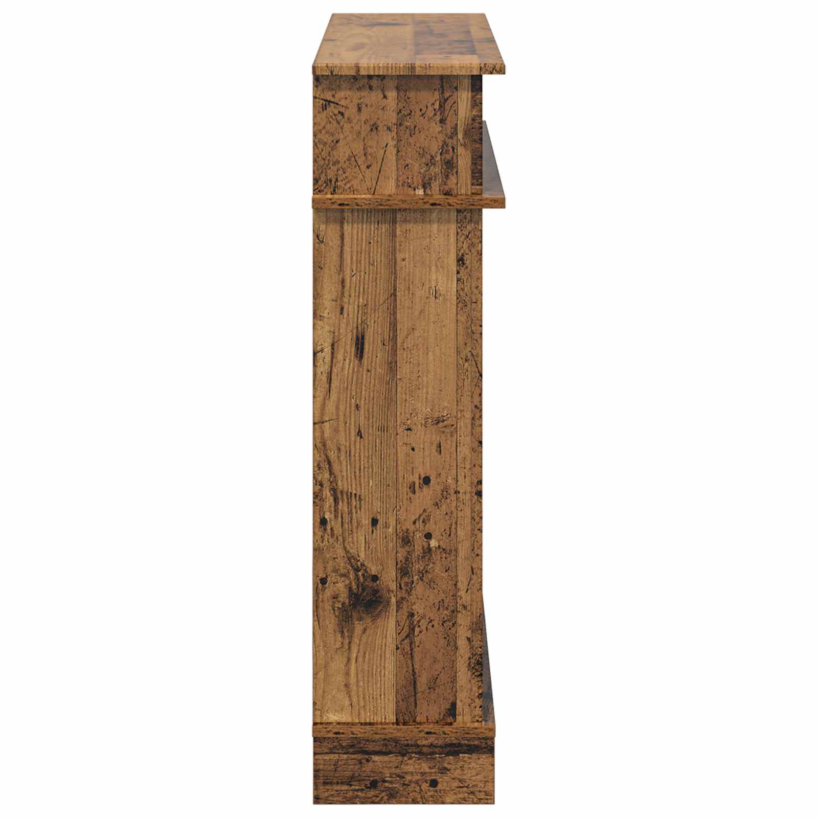 Cornice per camino Legno antico 102 x 26 x 100 cm