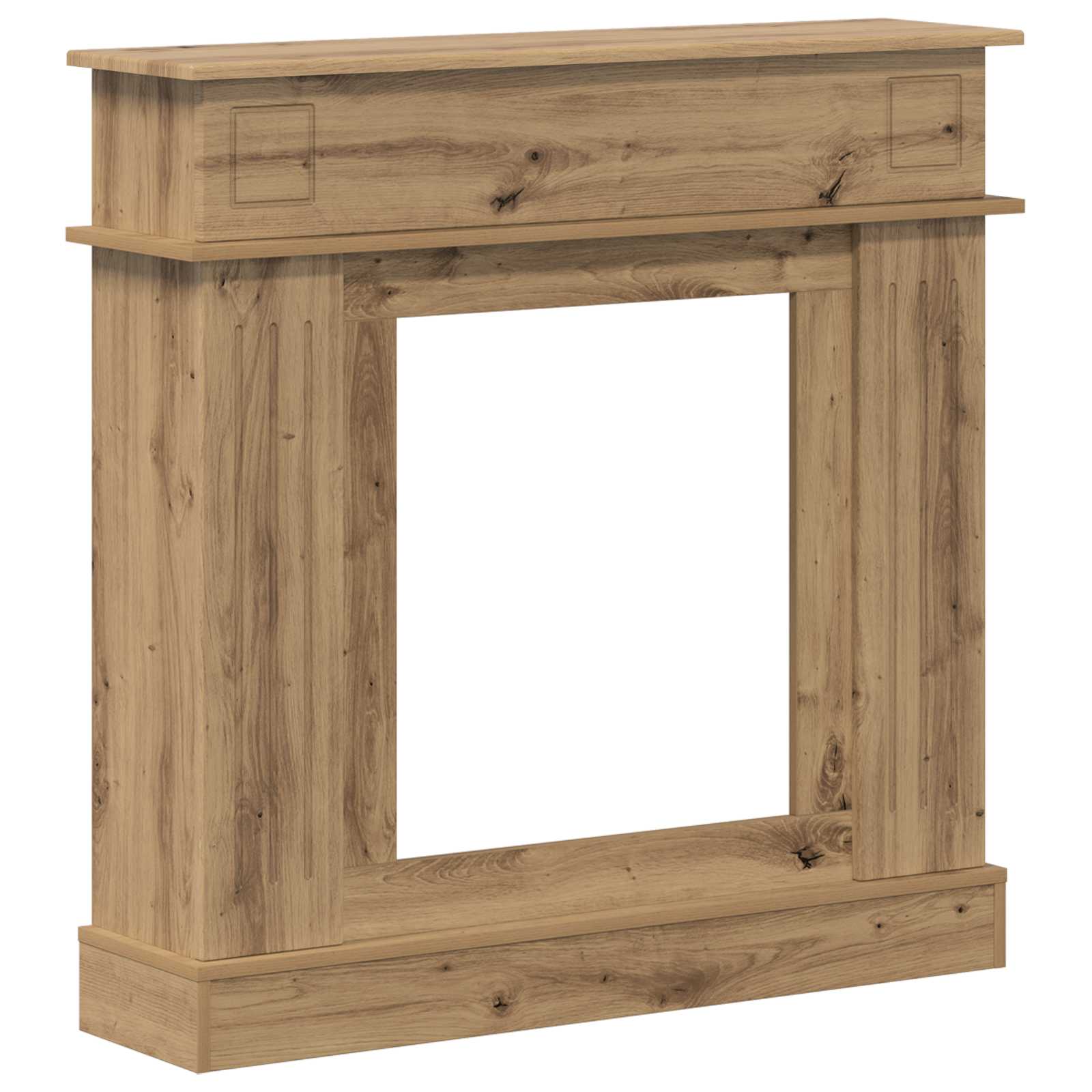 Cornice per camino Rovere Artigianale 102 x 26 x 100 cm
