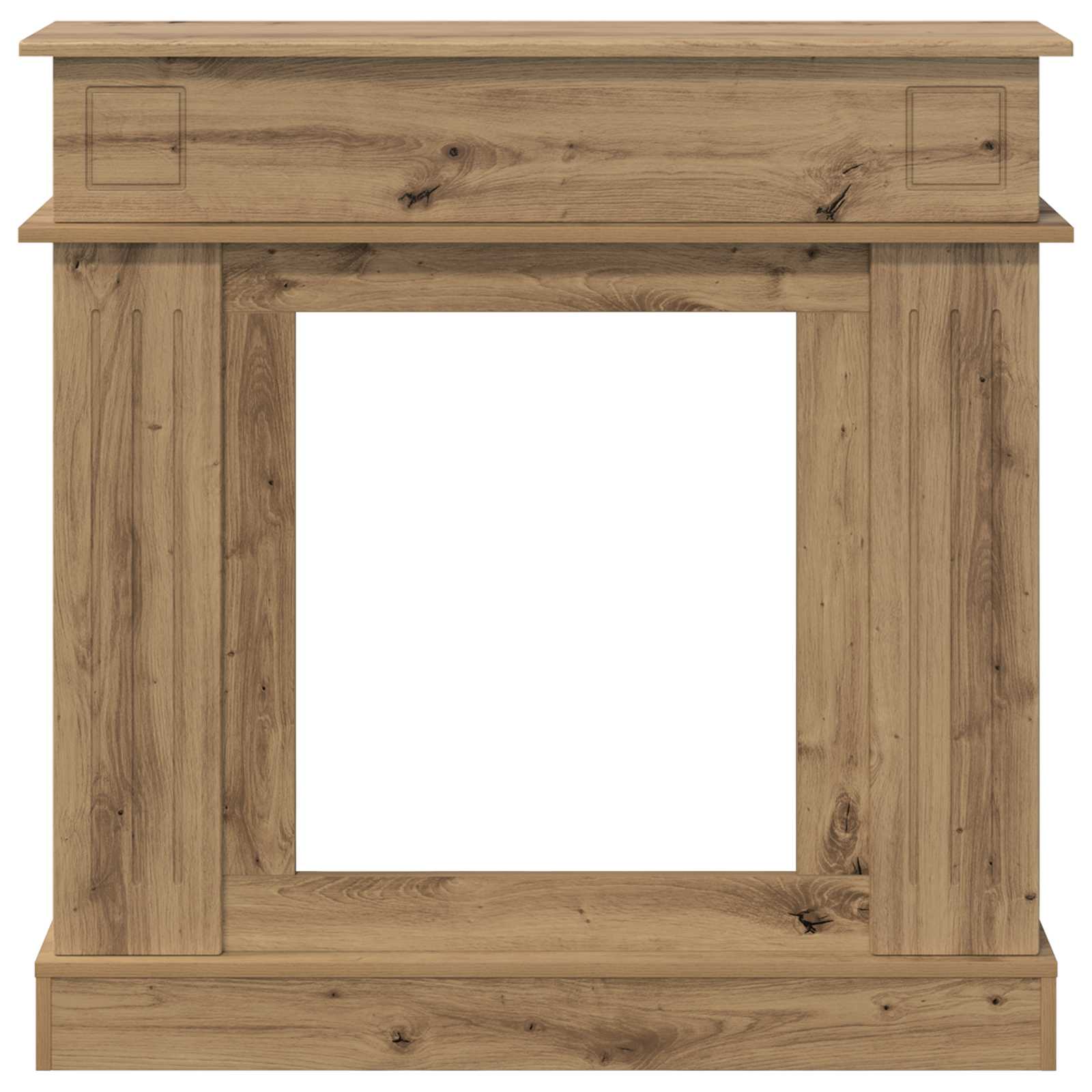Cornice per camino Rovere Artigianale 102 x 26 x 100 cm