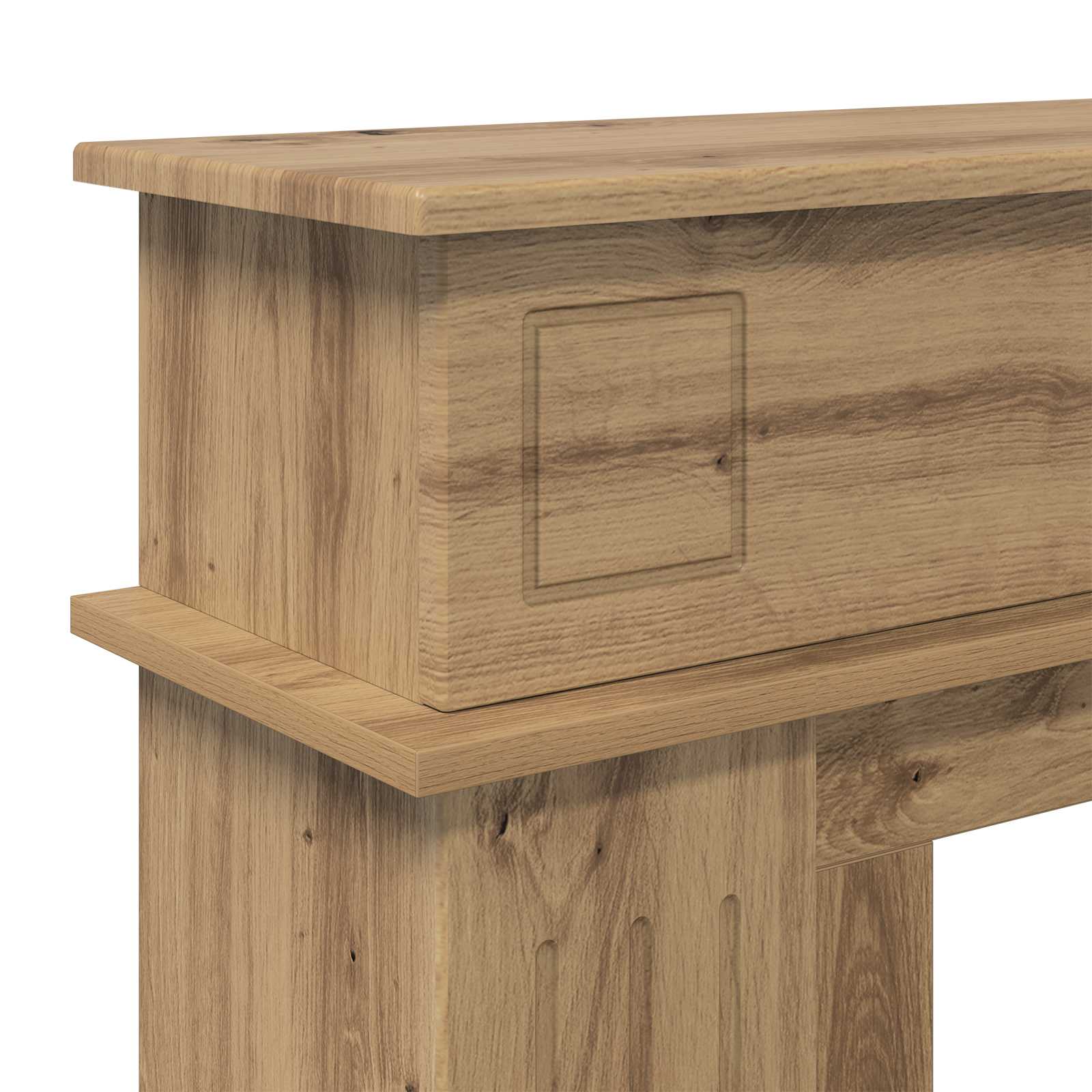 Cornice per camino Rovere Artigianale 102 x 26 x 100 cm