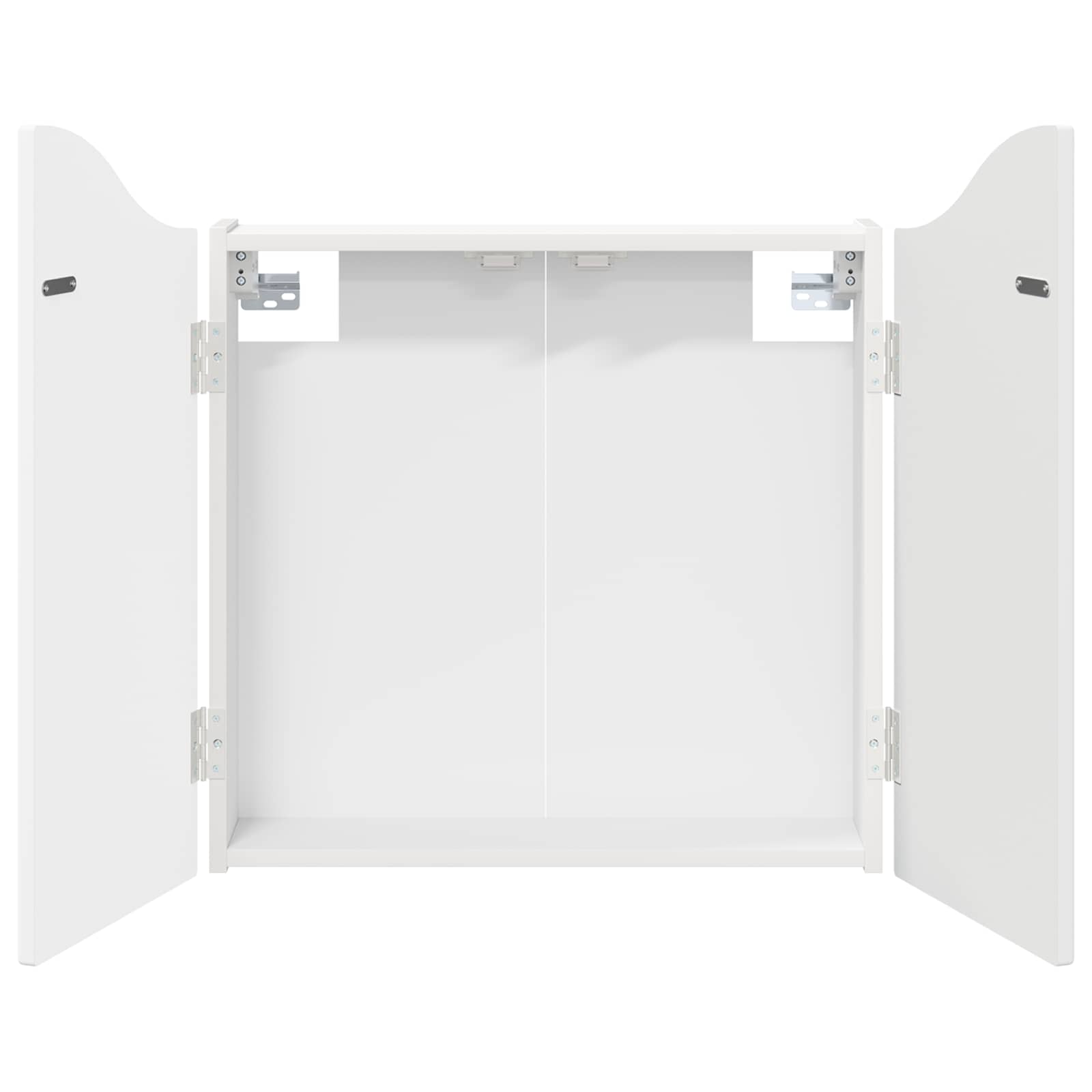 Armadio per Dartboard Bianco 56 x 12 x 63 cm