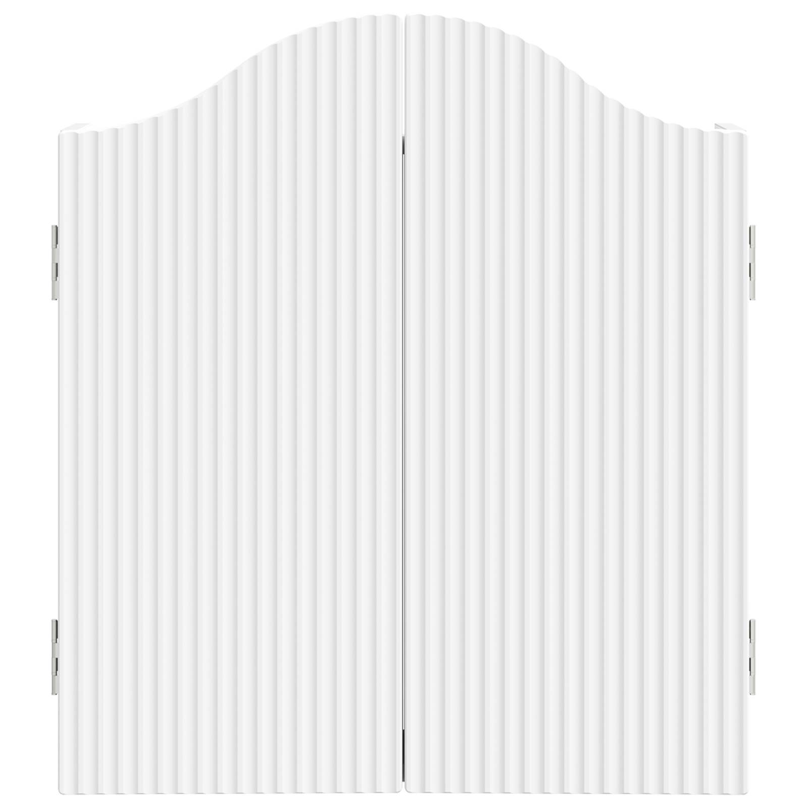 Armadio per Dartboard Bianco 56 x 12 x 63 cm
