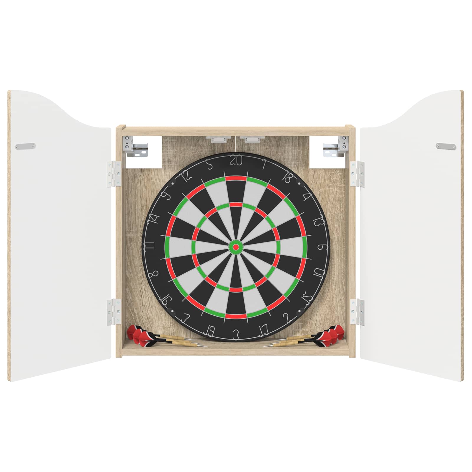 Armadio per Dartboard Rovere Sonoma 56 x 12 x 63 cm