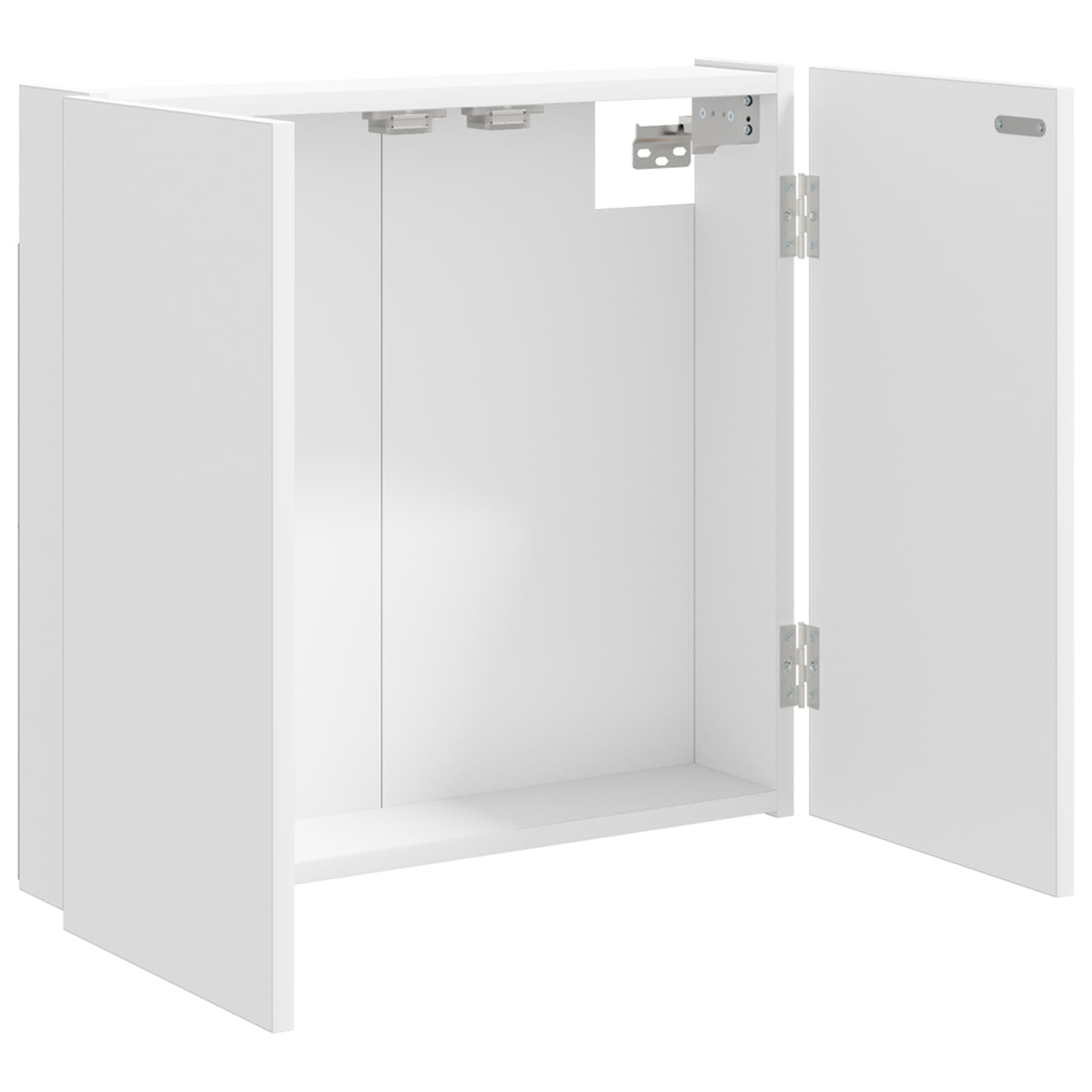 Armadio per Dartboard Bianco 56 x 12 x 53,5 cm