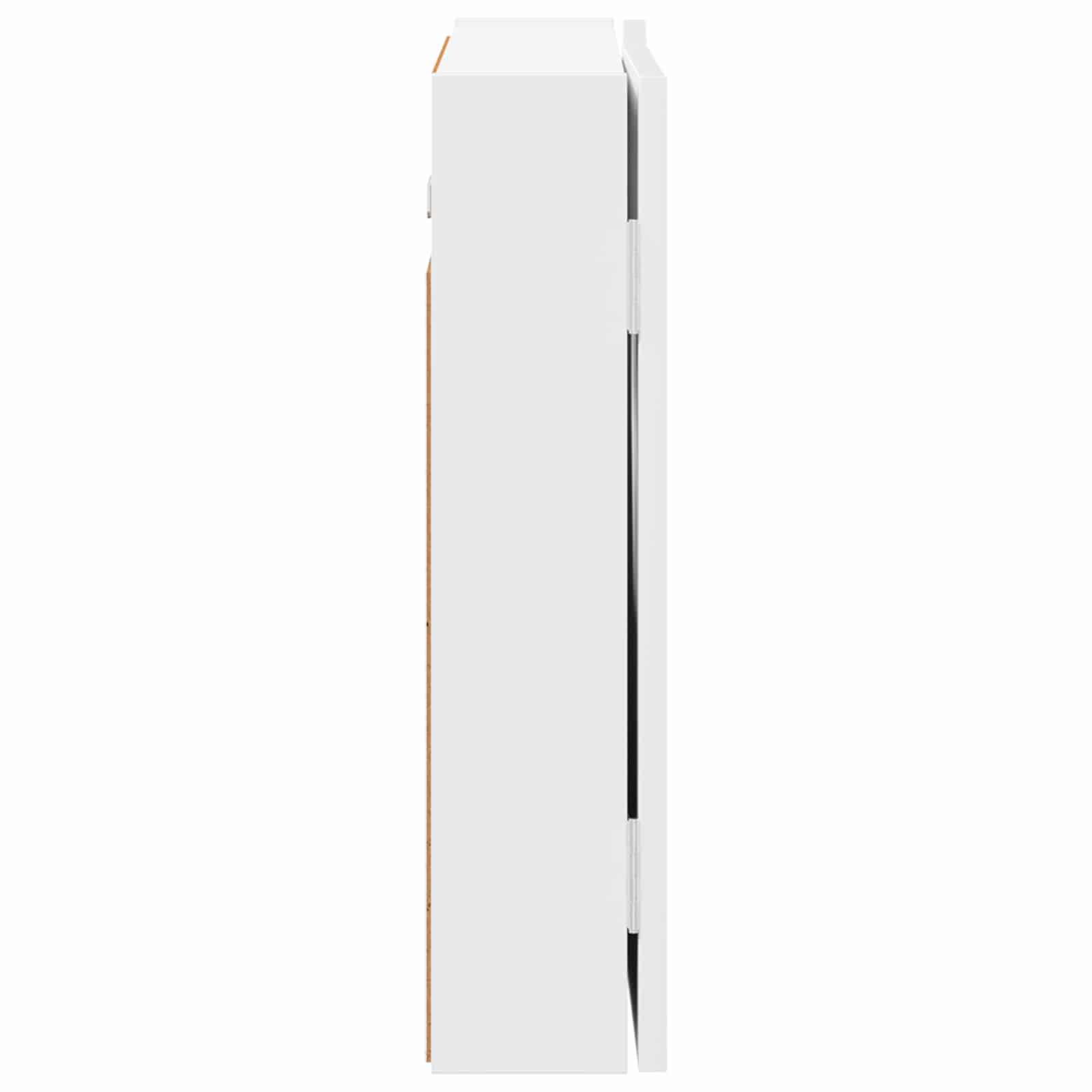 Armadio per Dartboard Bianco 56 x 12 x 53,5 cm