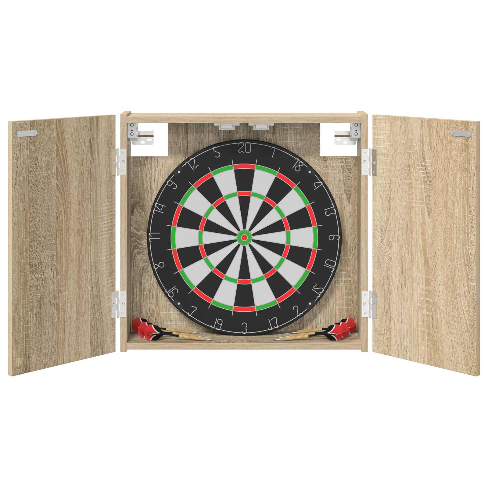 Armadio per Dartboard Rovere Sonoma 56 x 12 x 53,5 cm