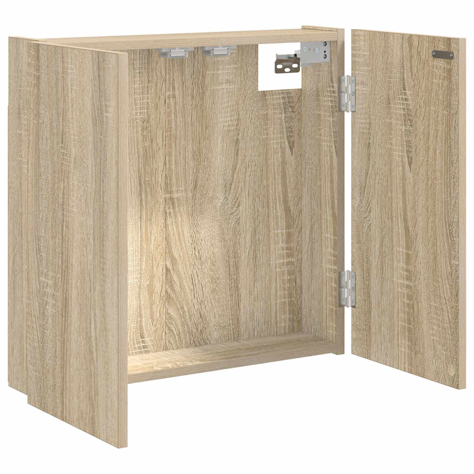 Armadio per Dartboard Rovere Sonoma 56 x 12 x 53,5 cm