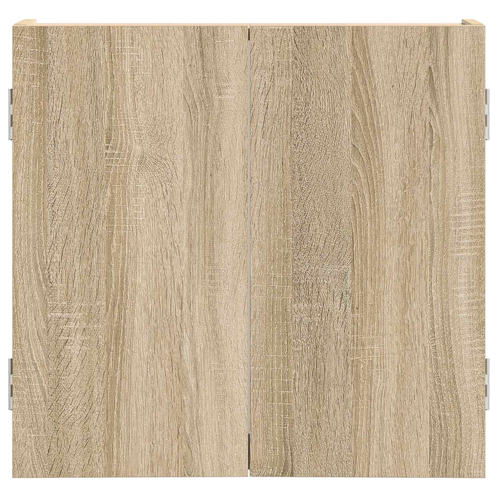 Armadio per Dartboard Rovere Sonoma 56 x 12 x 53,5 cm