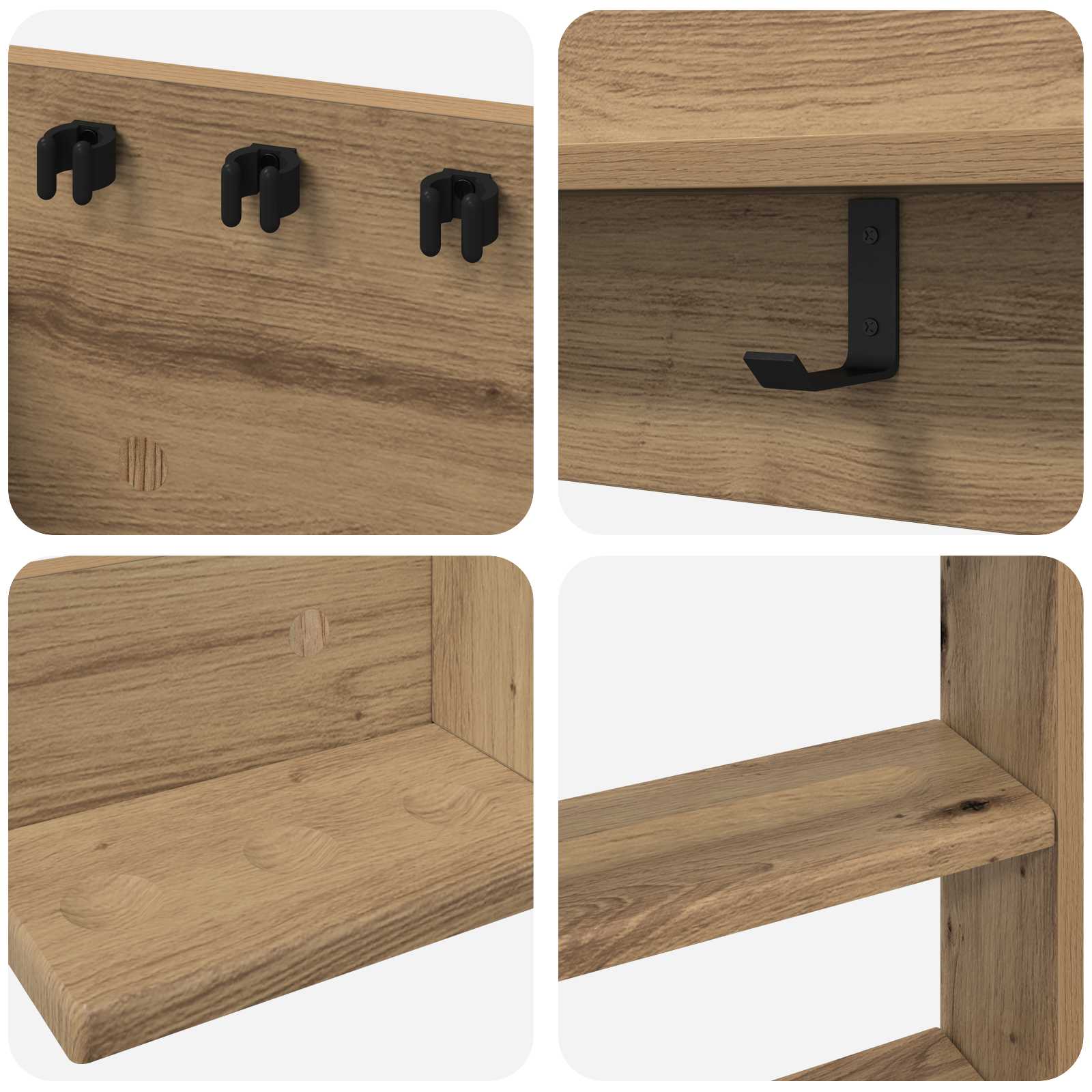 Supporto per stecche da biliardo Legno ingegnerizzato