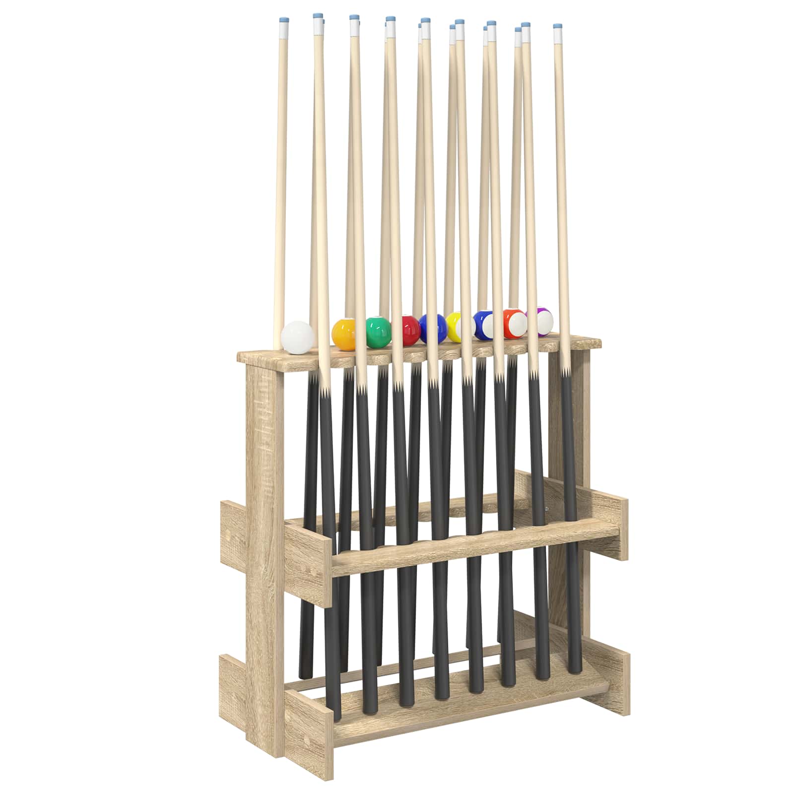 Supporto per stecche da biliardo Legno ingegnerizzato