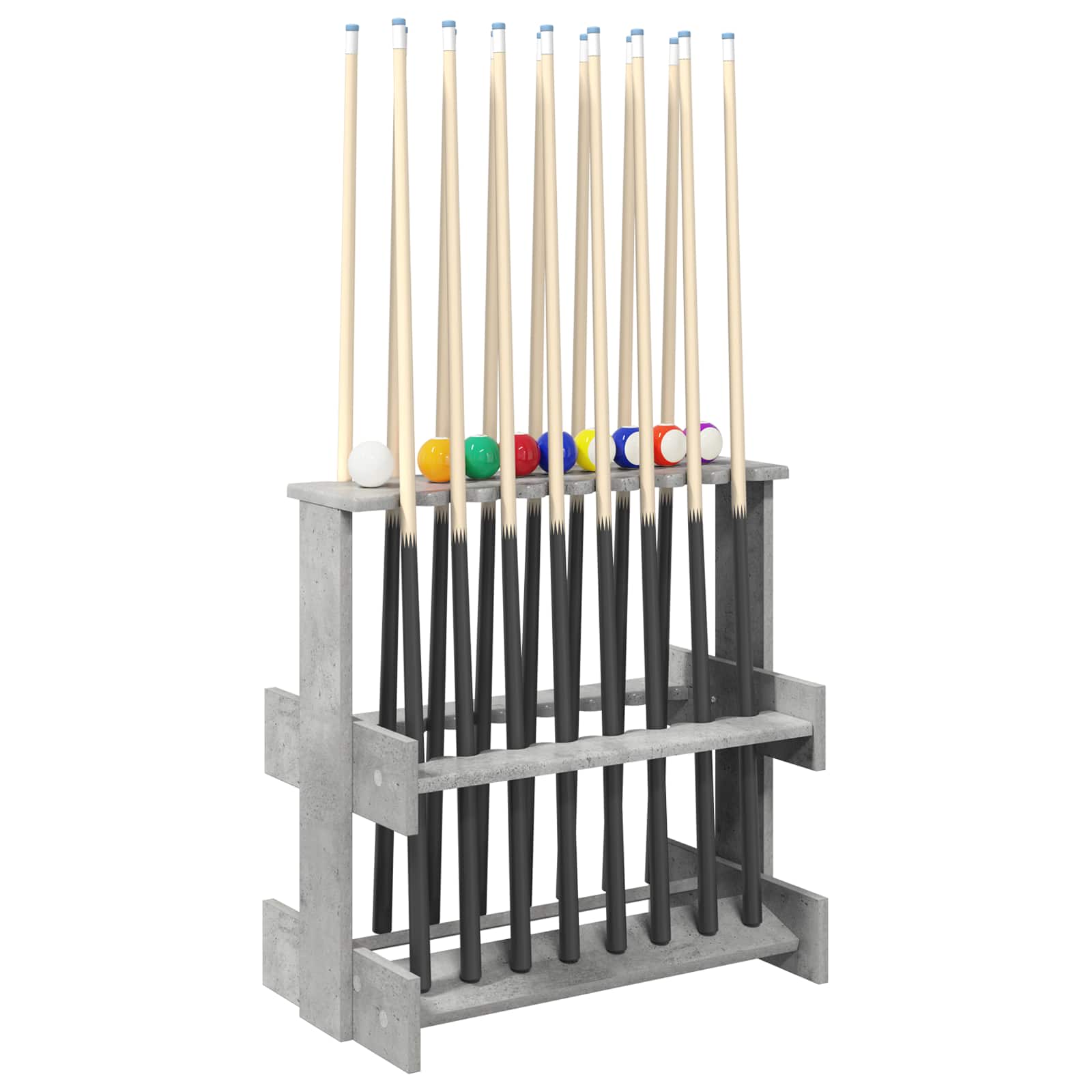 Supporto per stecche da biliardo Legno ingegnerizzato