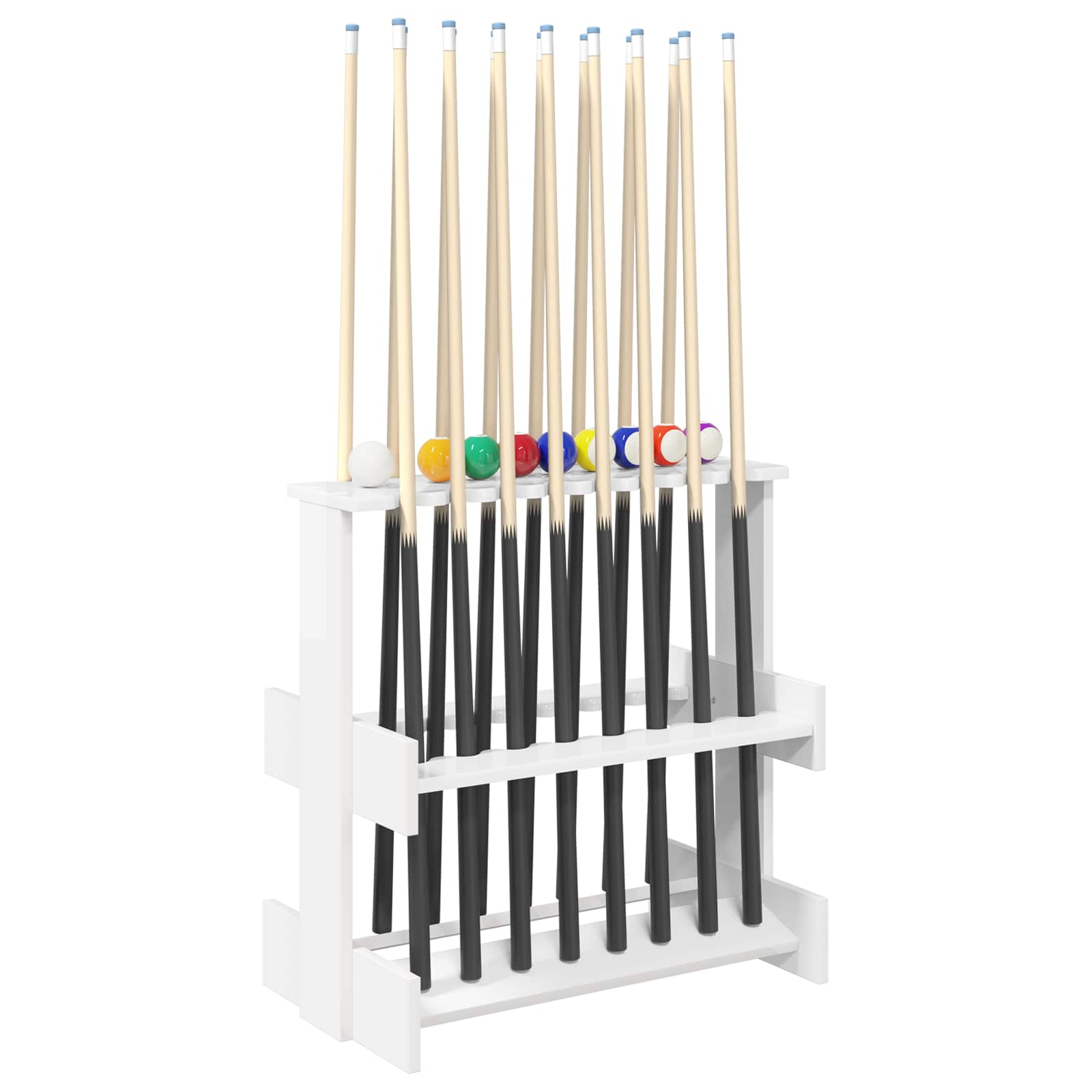 Supporto per stecche da biliardo Legno ingegnerizzato